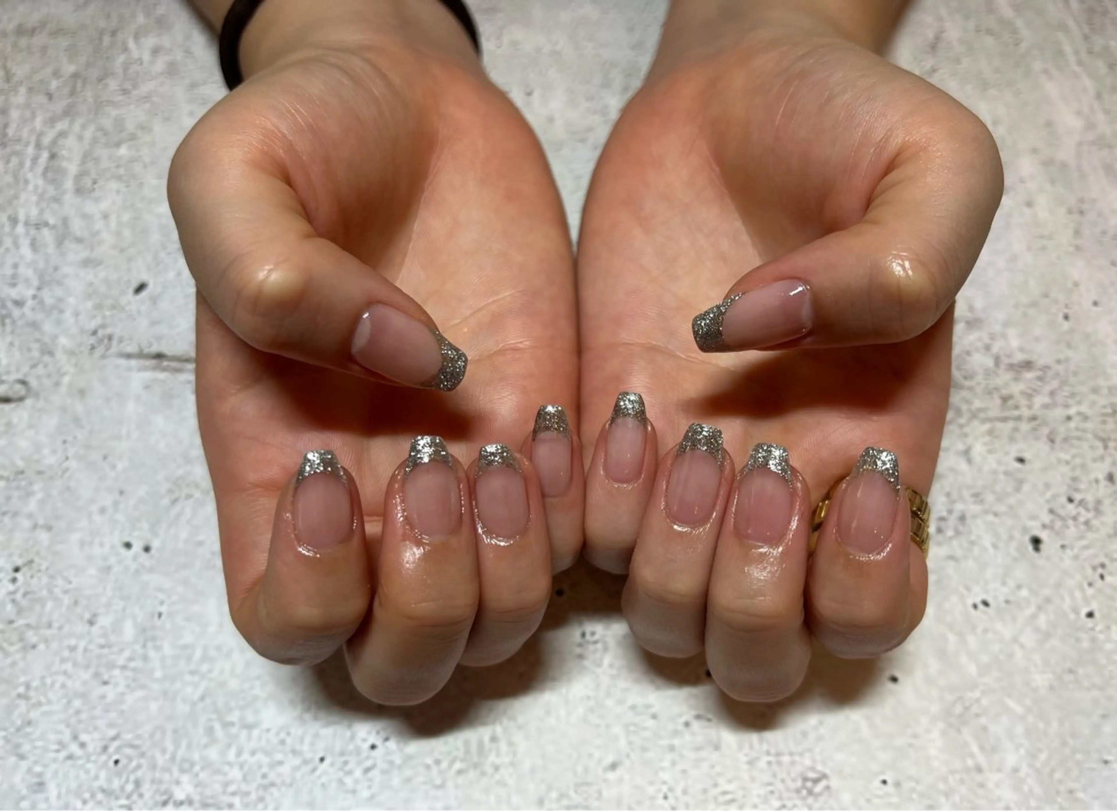 ハンドジェル　ベースクリア フレンチの写真