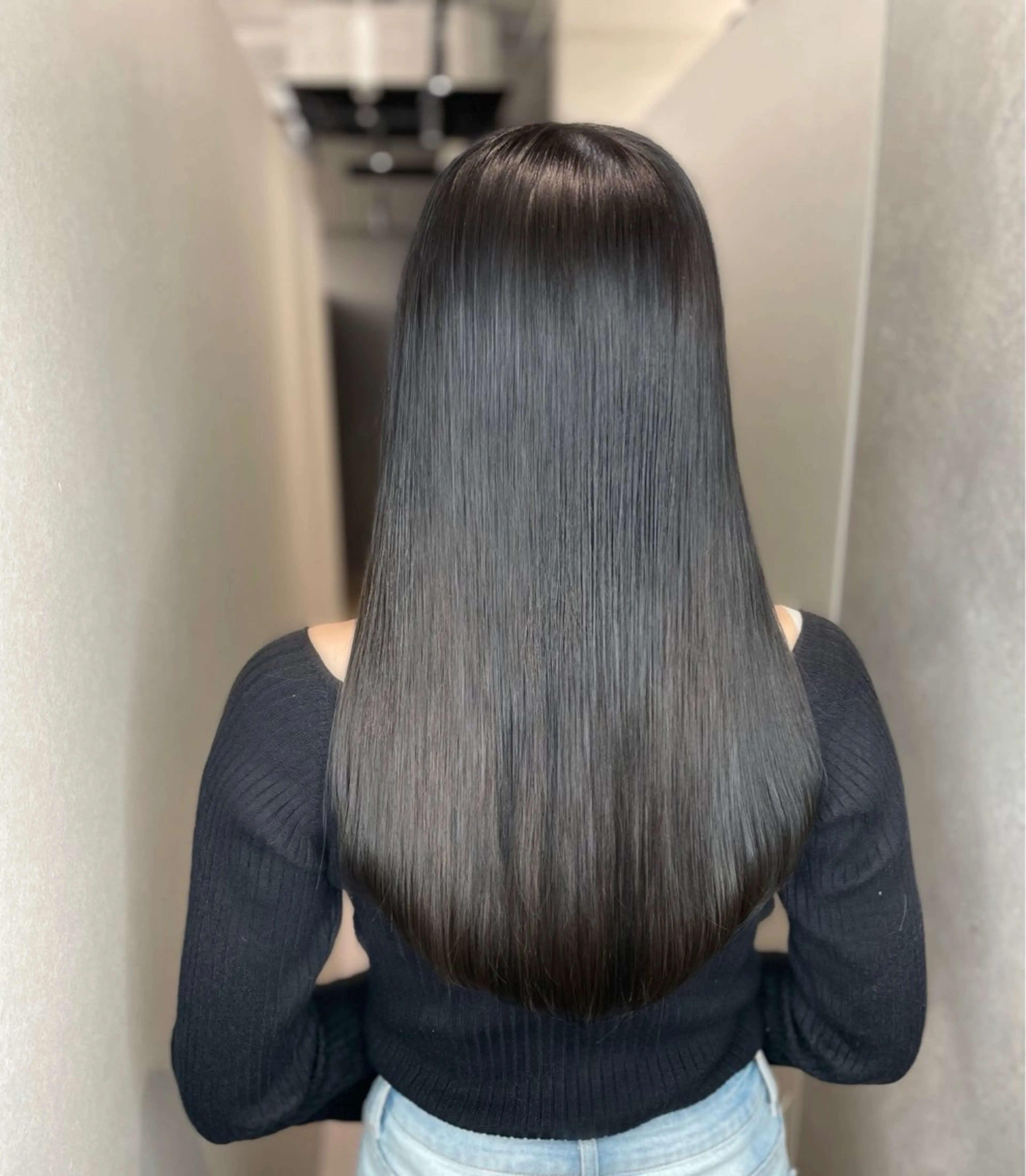 セミロング トリートメント ヘアカラー トリートメント 今井 勝也のヘアスタイル