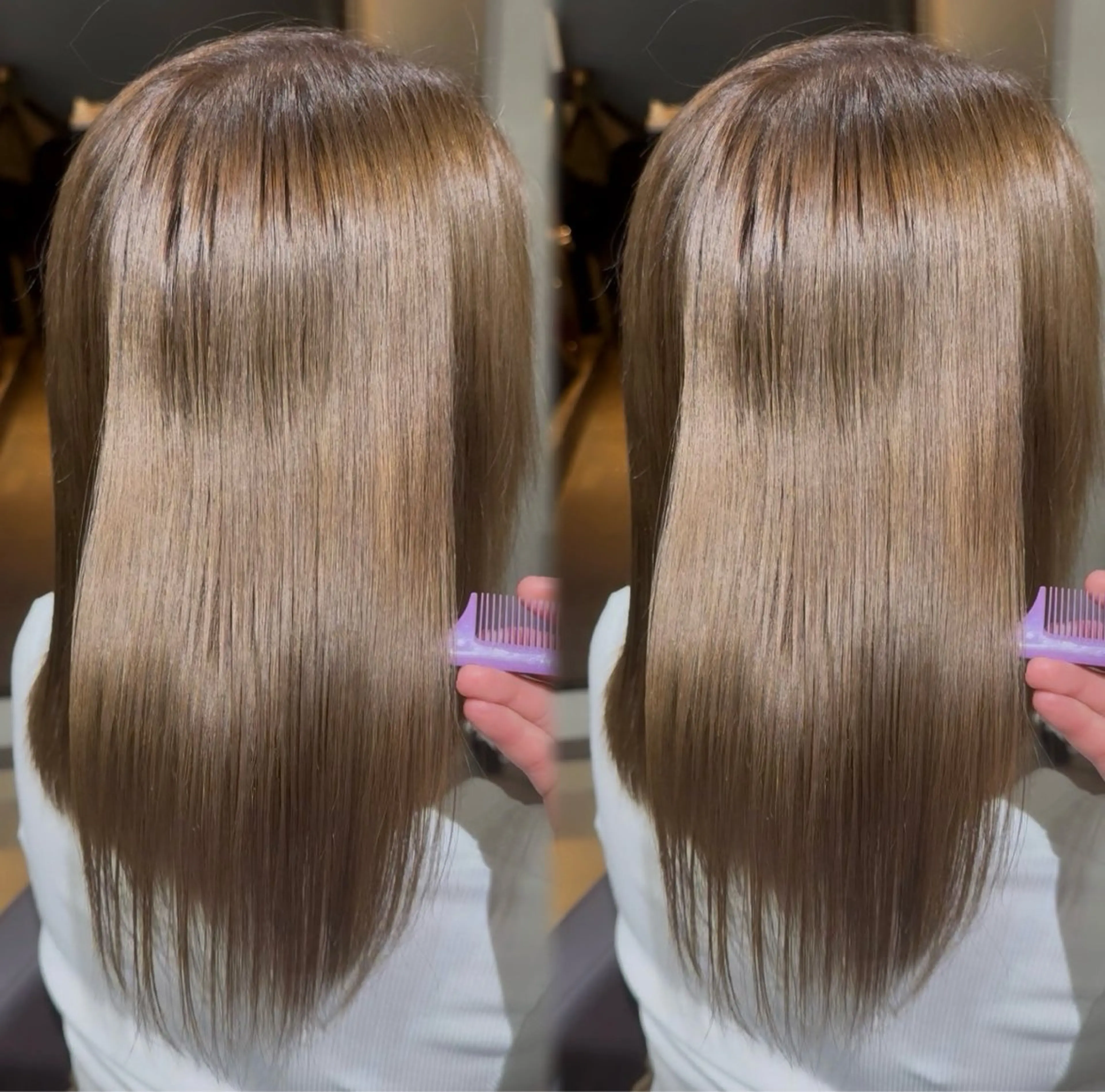 ミディアム ヘアカラー トリートメント ⠀ 流菜のヘアスタイル