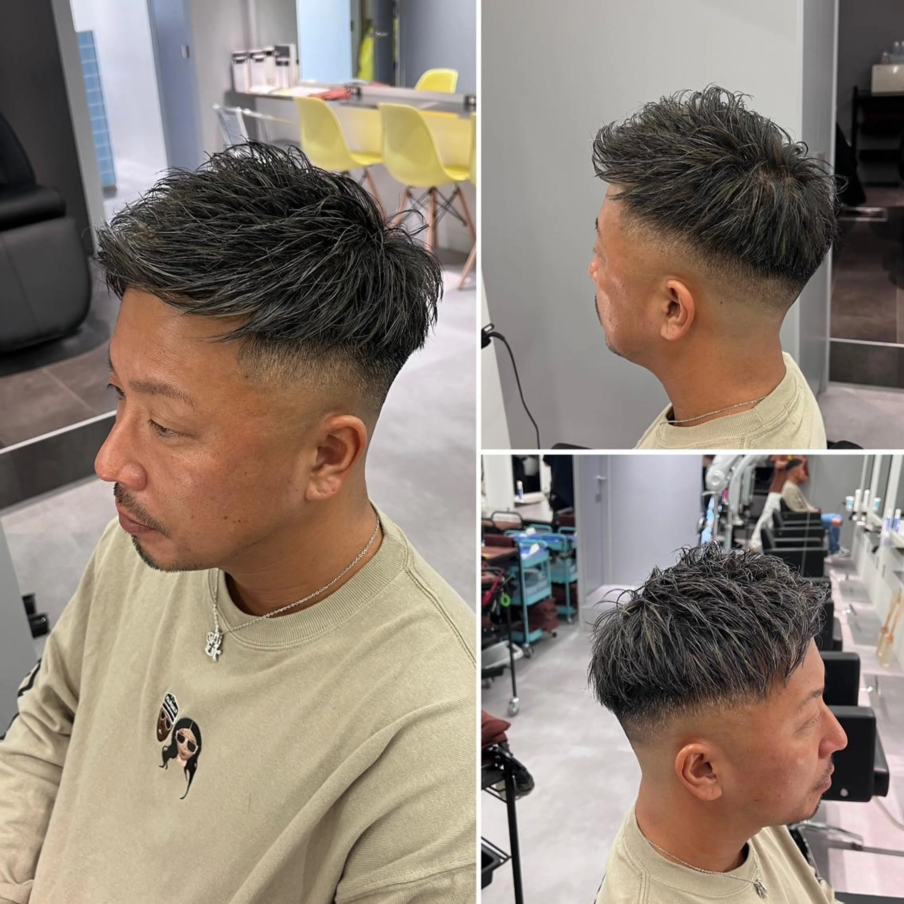 カラー メンズ KAITO メンズ特化美容師のヘアスタイル