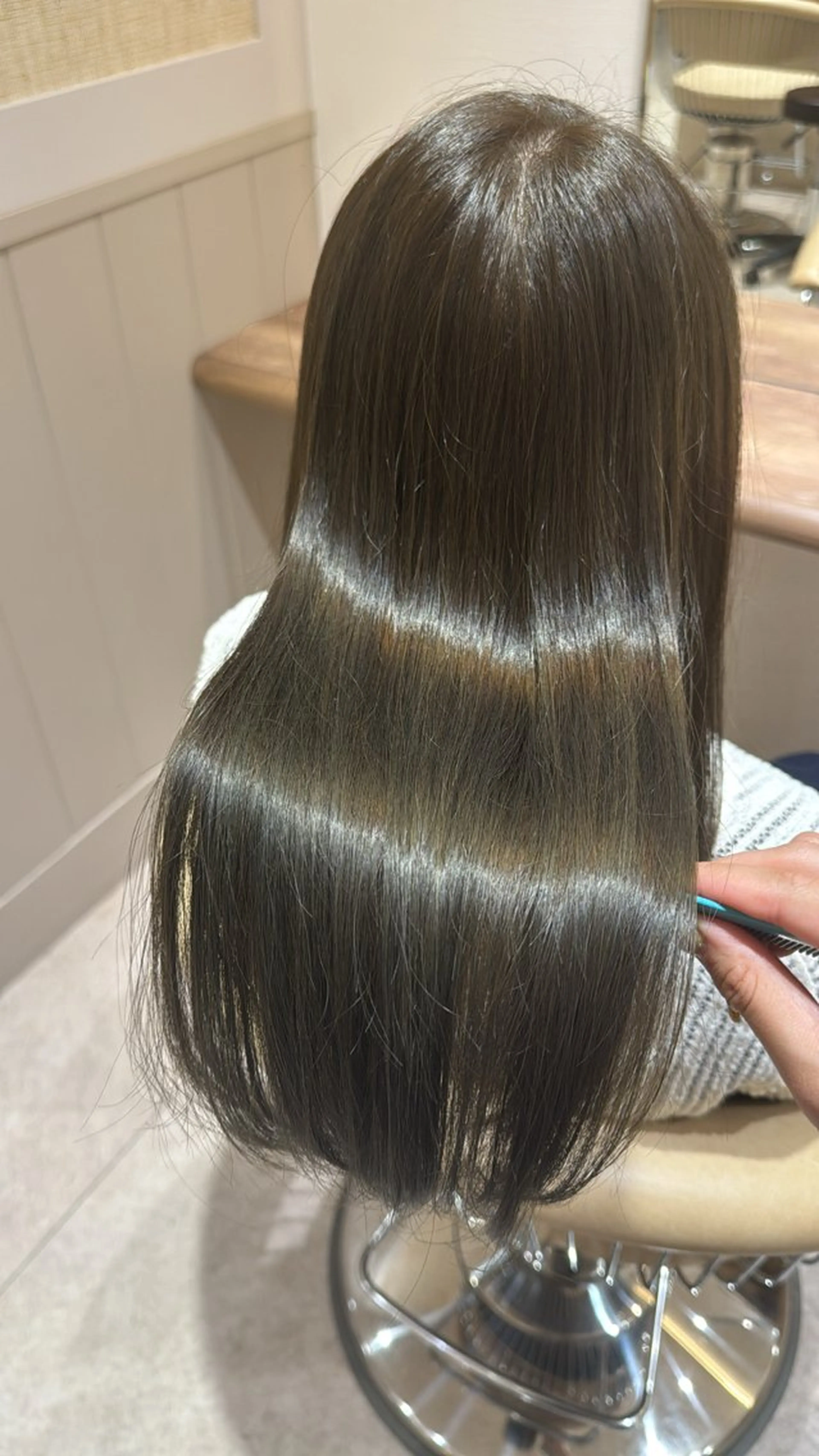 【ワンカラー（オリーブ系）🥝🐢🥑🫒＋トリートメント✨️】の写真