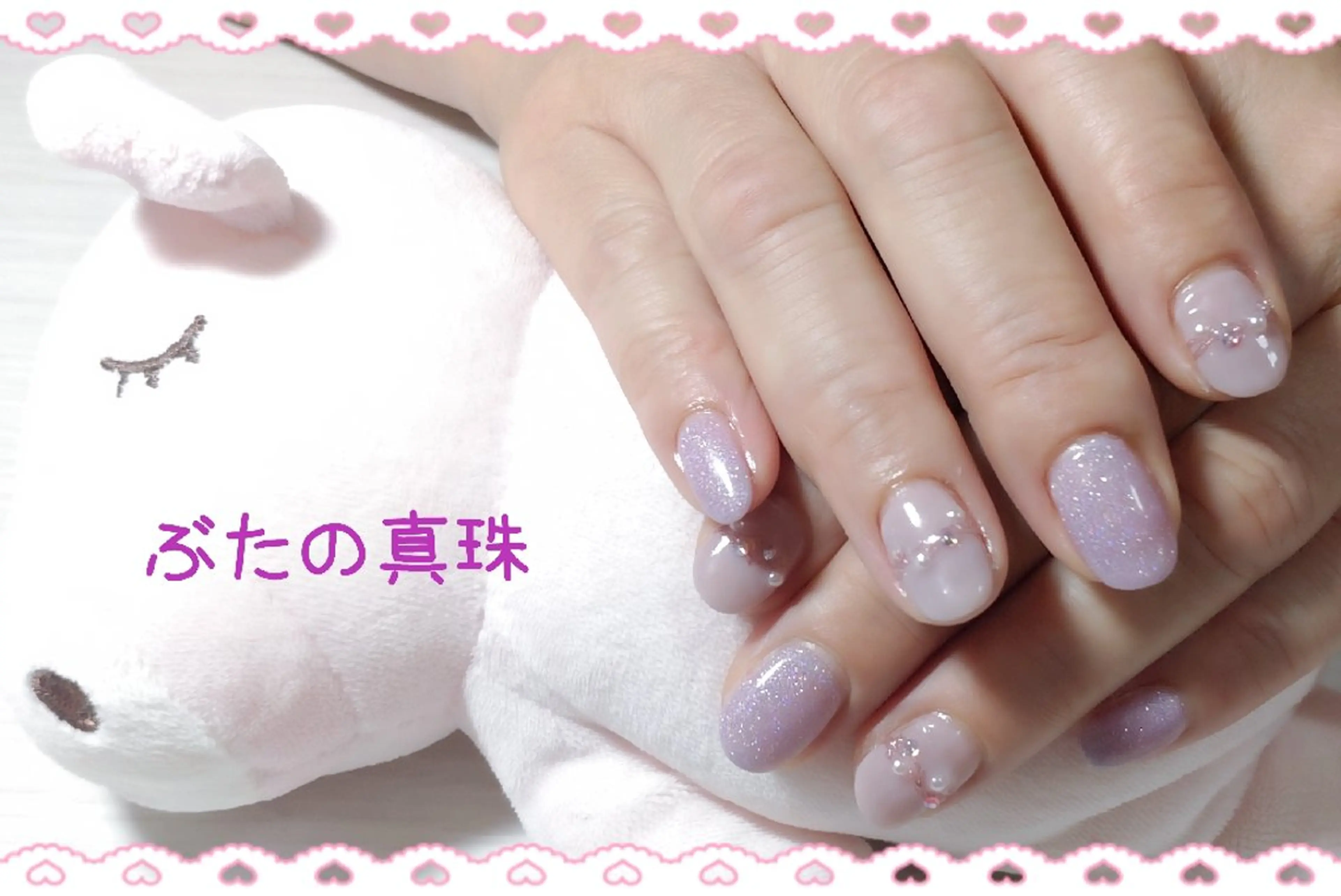 定額ぶたさんコース💅アート4本付き♪オフなし☆の写真