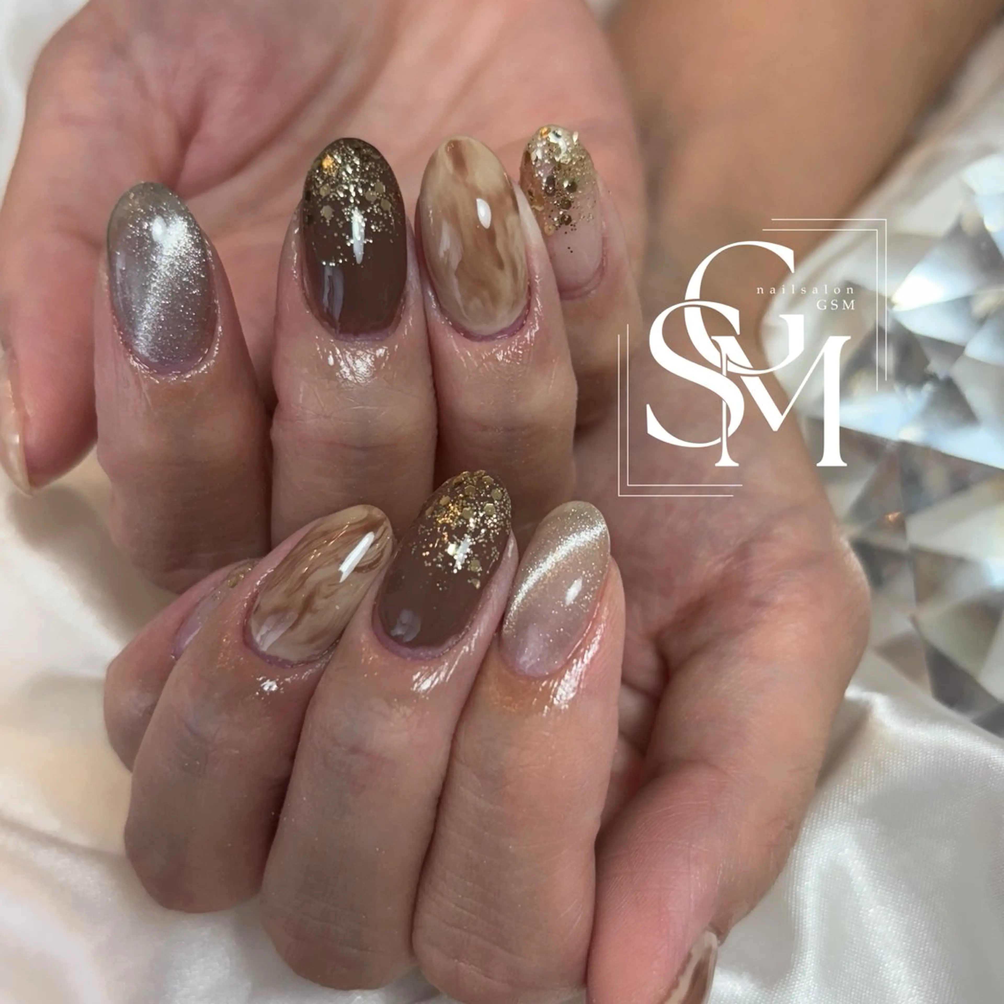 ネイル ハンドネイル nail salon GSMのネイルデザイン