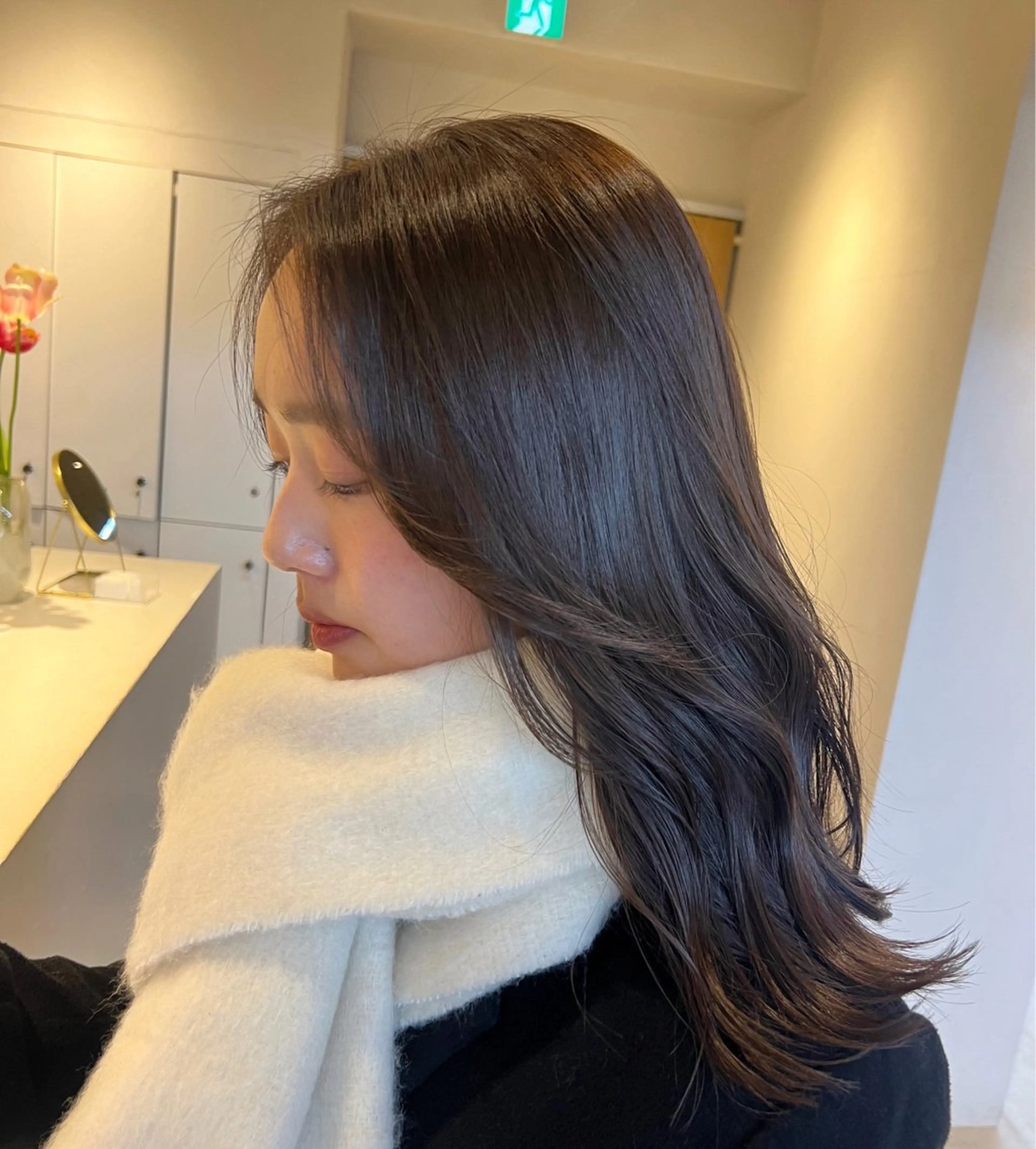 カラー 表参道/kozue/ 艶髪/髪質改善のヘアスタイル