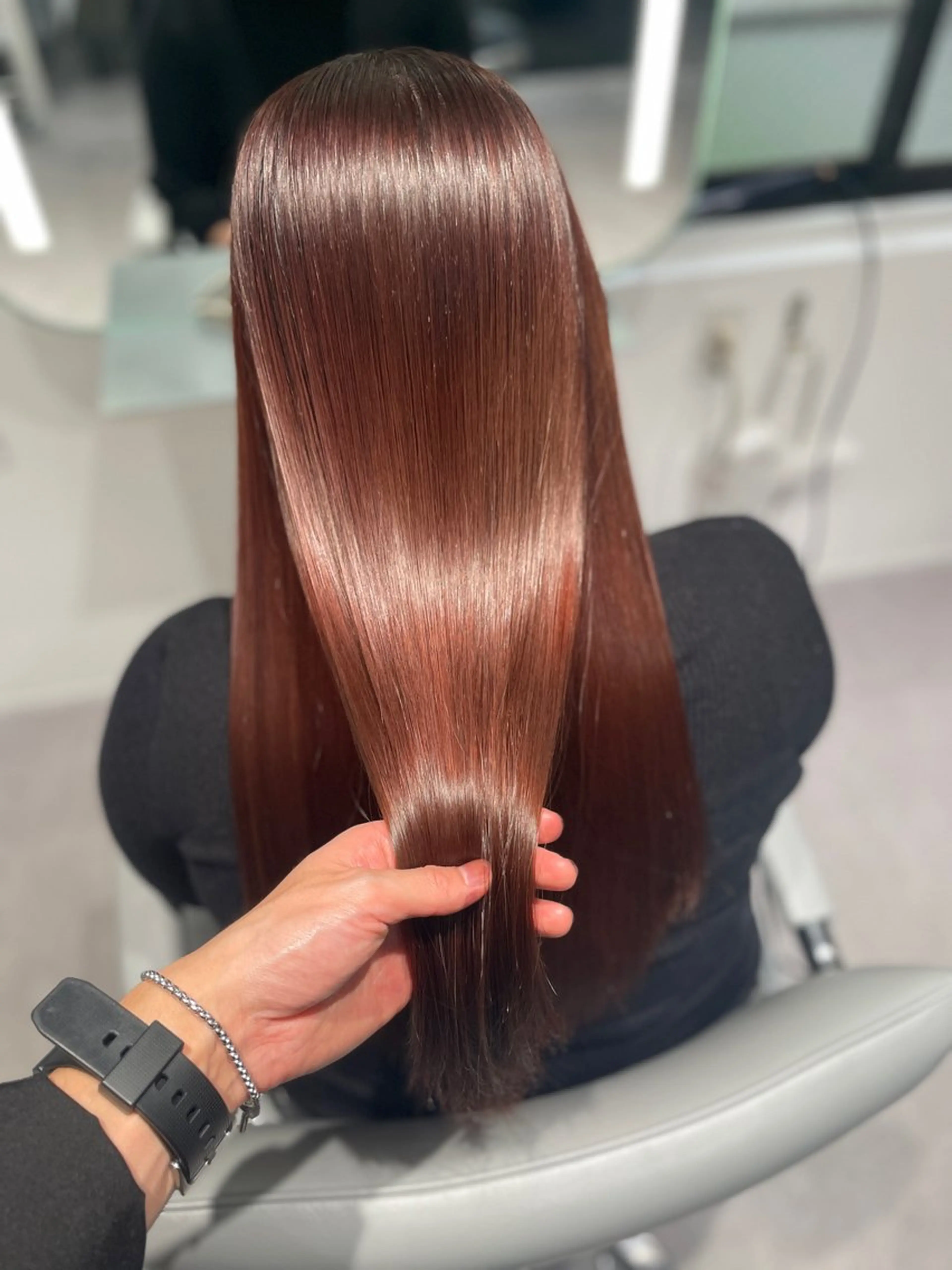 【minimo限定料金✨】🌈艶髪🌈カット＋髪質改善カラー＋スティーブンノルトリートメント🌟🌻の写真