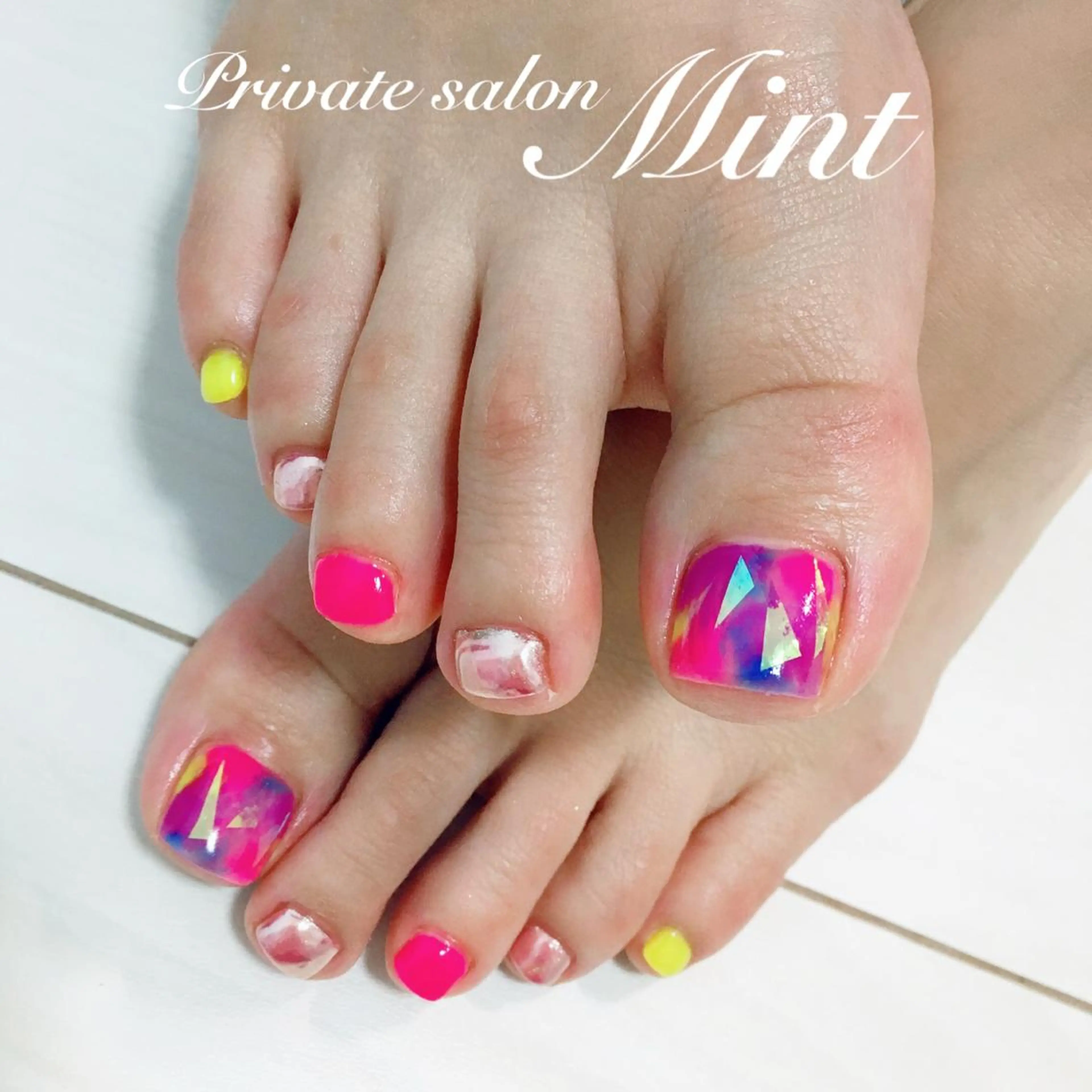 ネイル フットネイル Mint. nailのネイルデザイン
