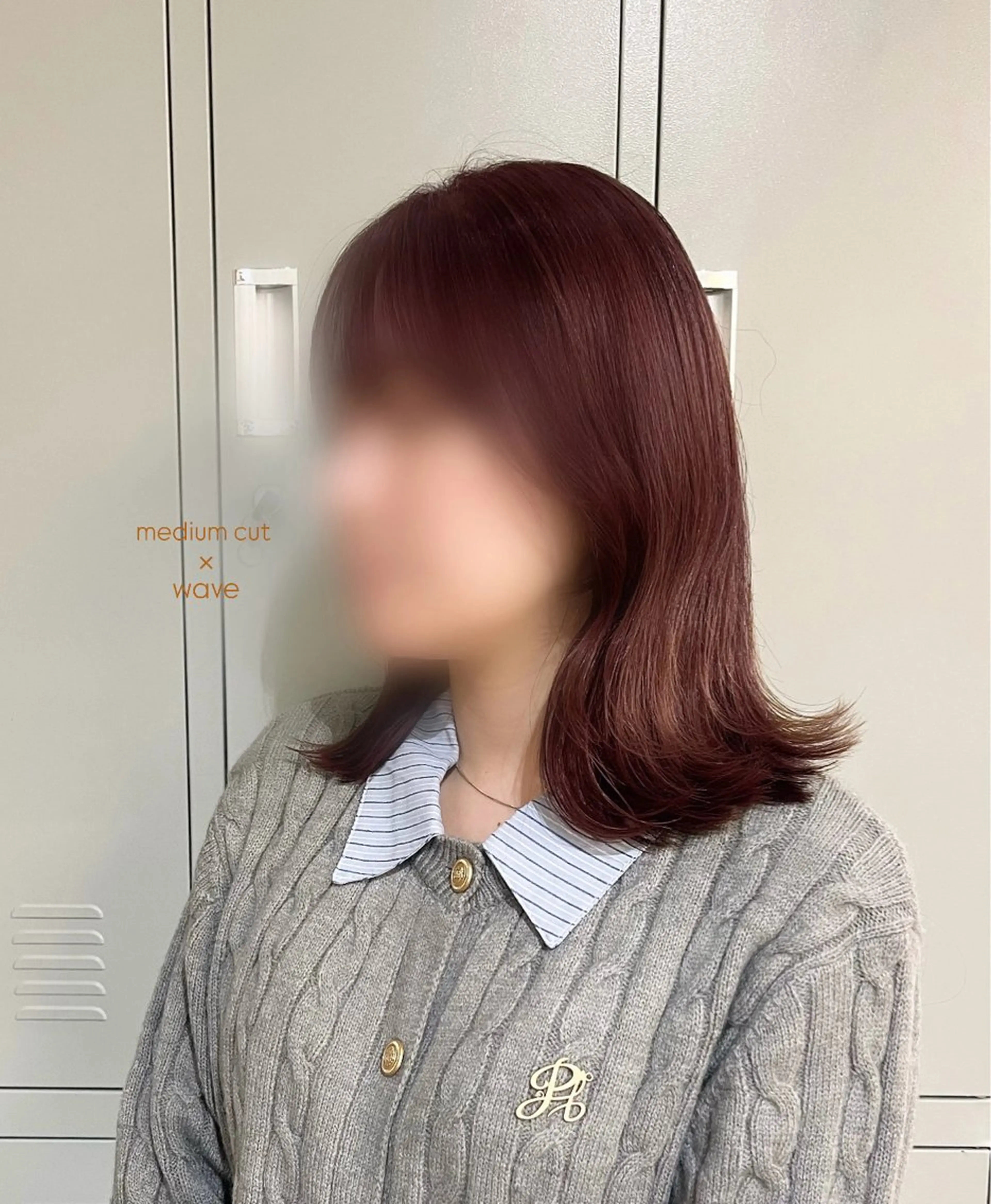 🎀韓国レイヤー/ 🫧暖色/暗髪カラーのヘアスタイル