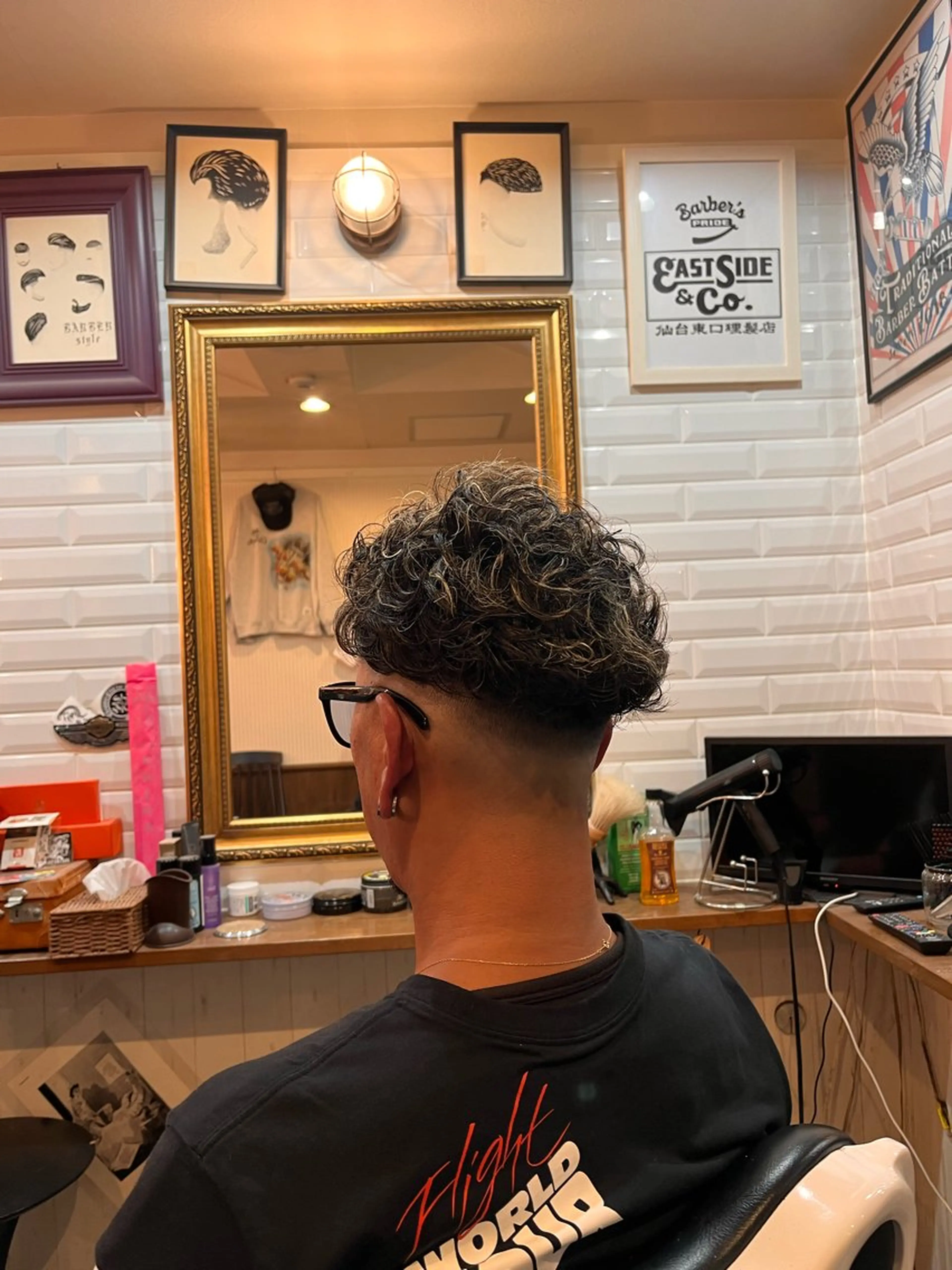 メンズ 門岡 一沙のヘアスタイル