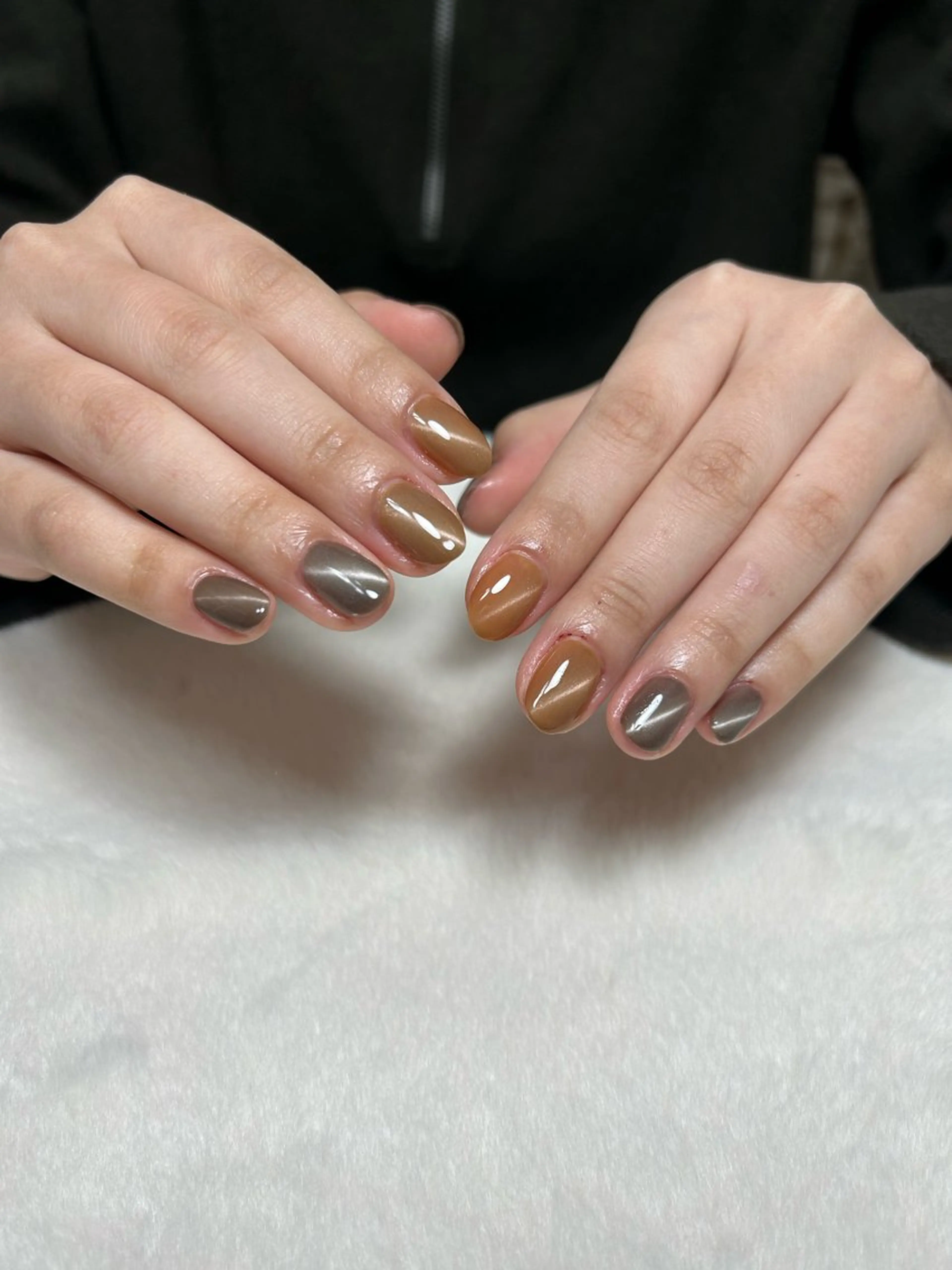 ネイル マグネットネイル ハンドネイル salon moiのマツエク・マツパデザイン