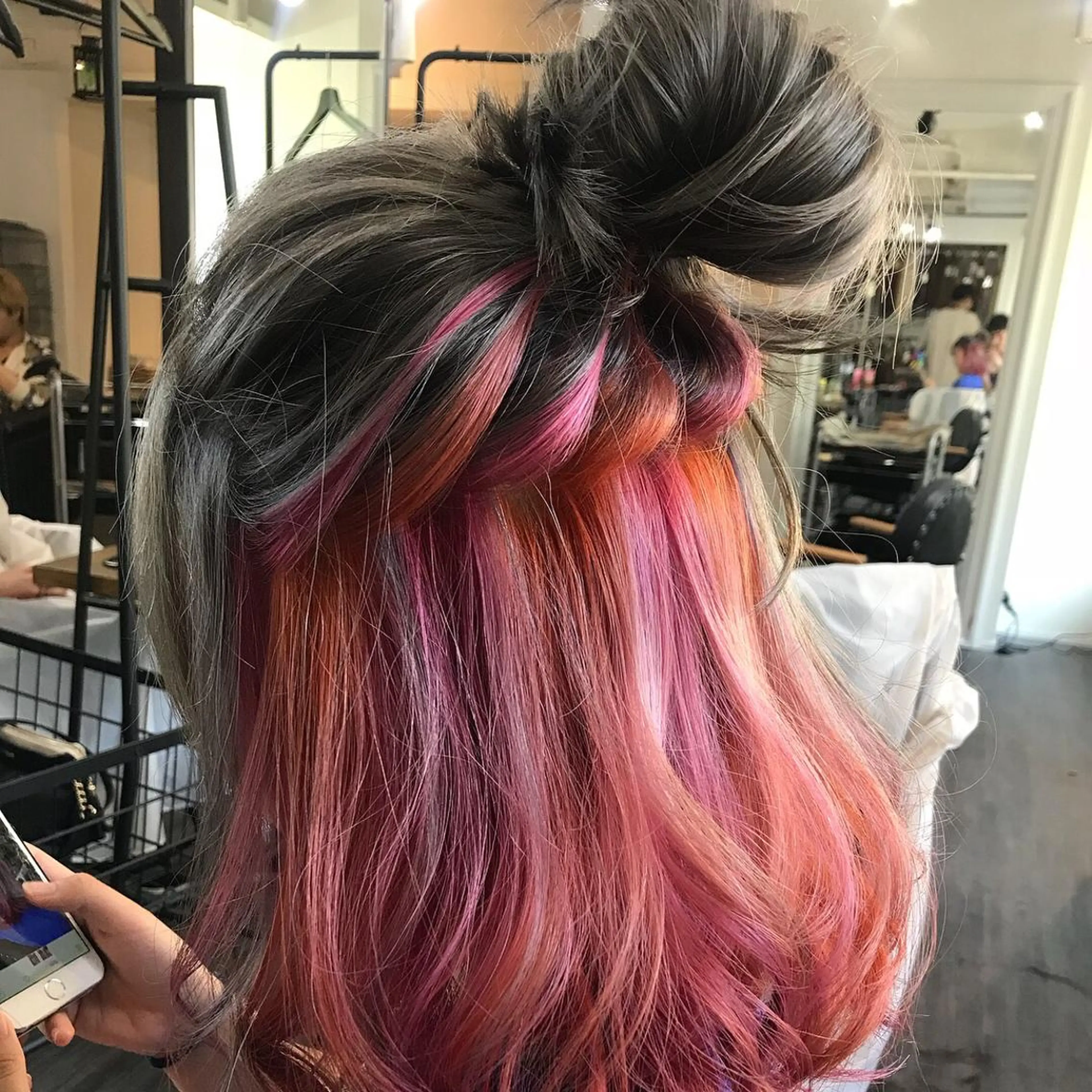 ミディアム 家田 竜のヘアスタイル