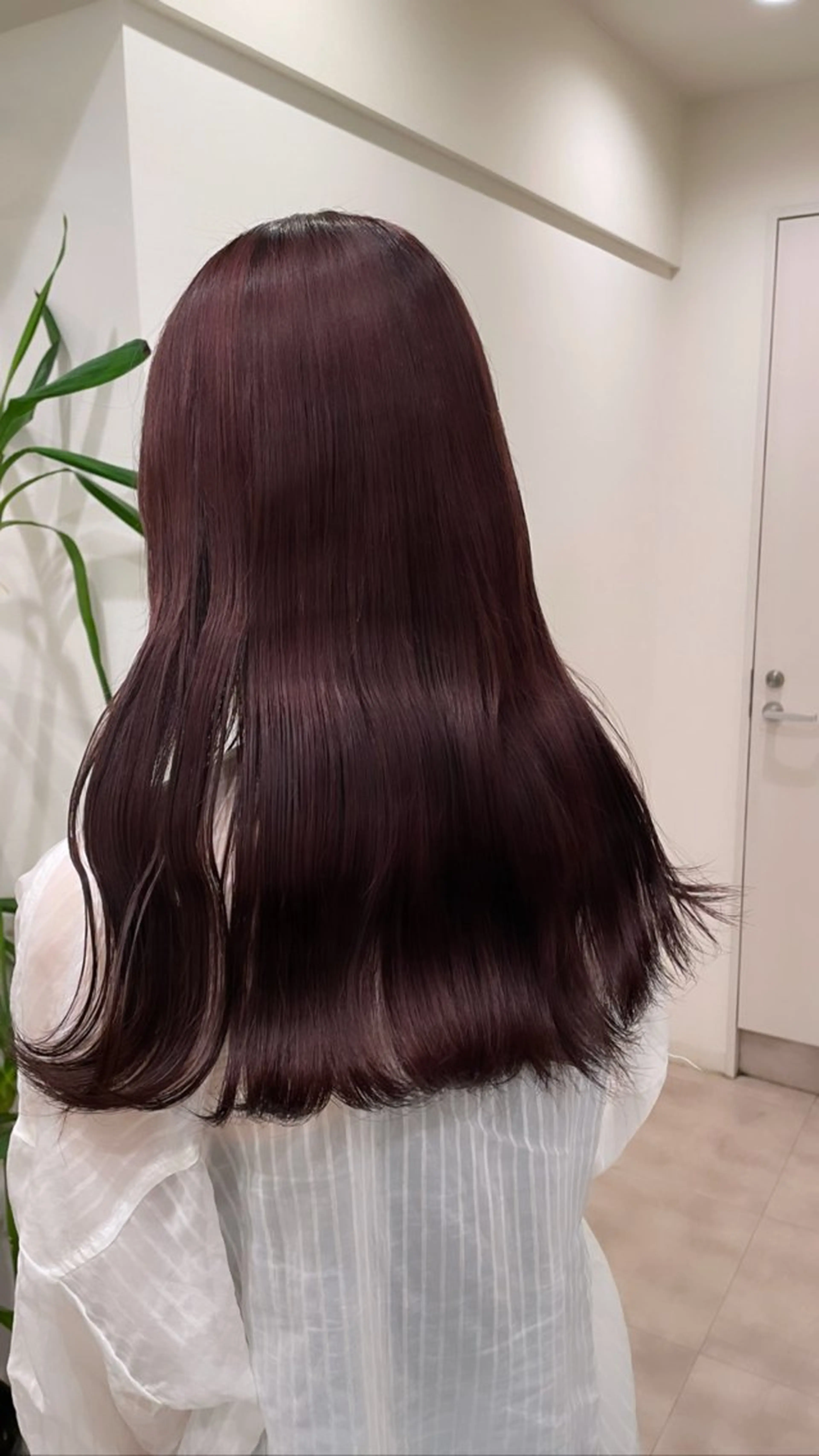 セミロング カラー 【Agu 】 唐澤優喜のヘアスタイル