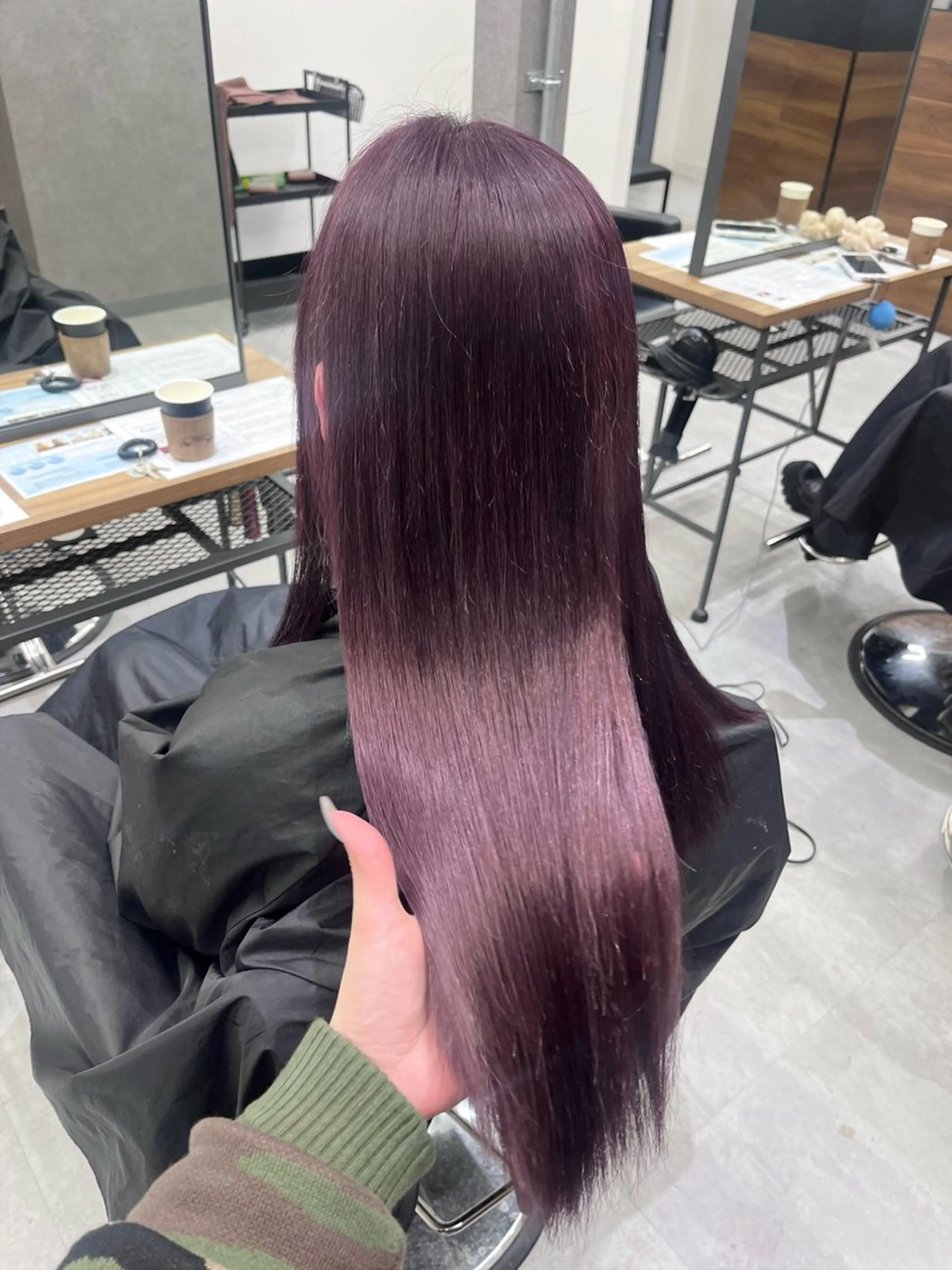 ロング カラー ヘアカラー トリートメント RIO🩶NEXT/ エクステ/ハイトーンのヘアスタイル