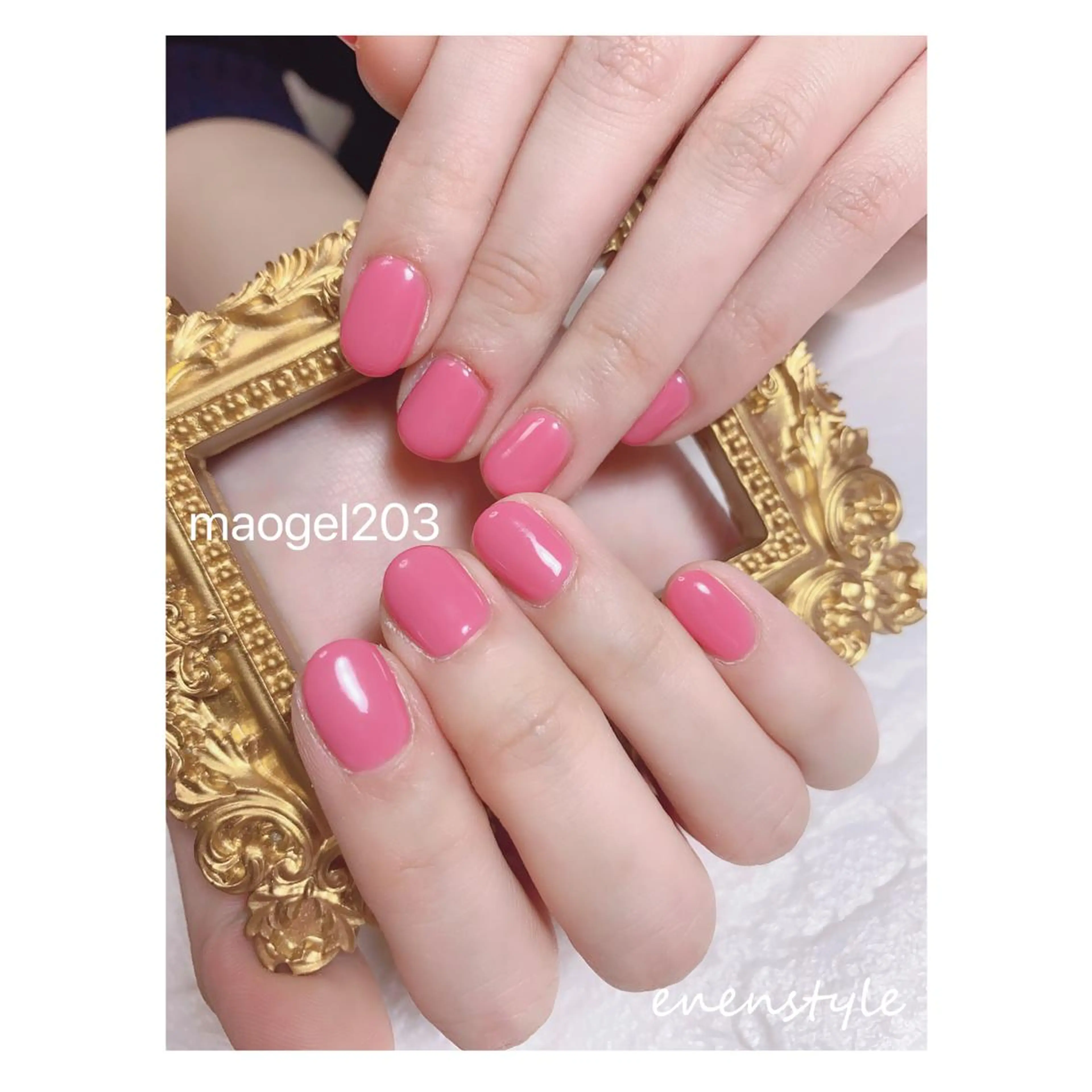 ショート ネイル ジェルネイル ニュアンスネイル オフィスネイル ワンカラーネイル パラジェル 👑enen style👑のネイルデザイン