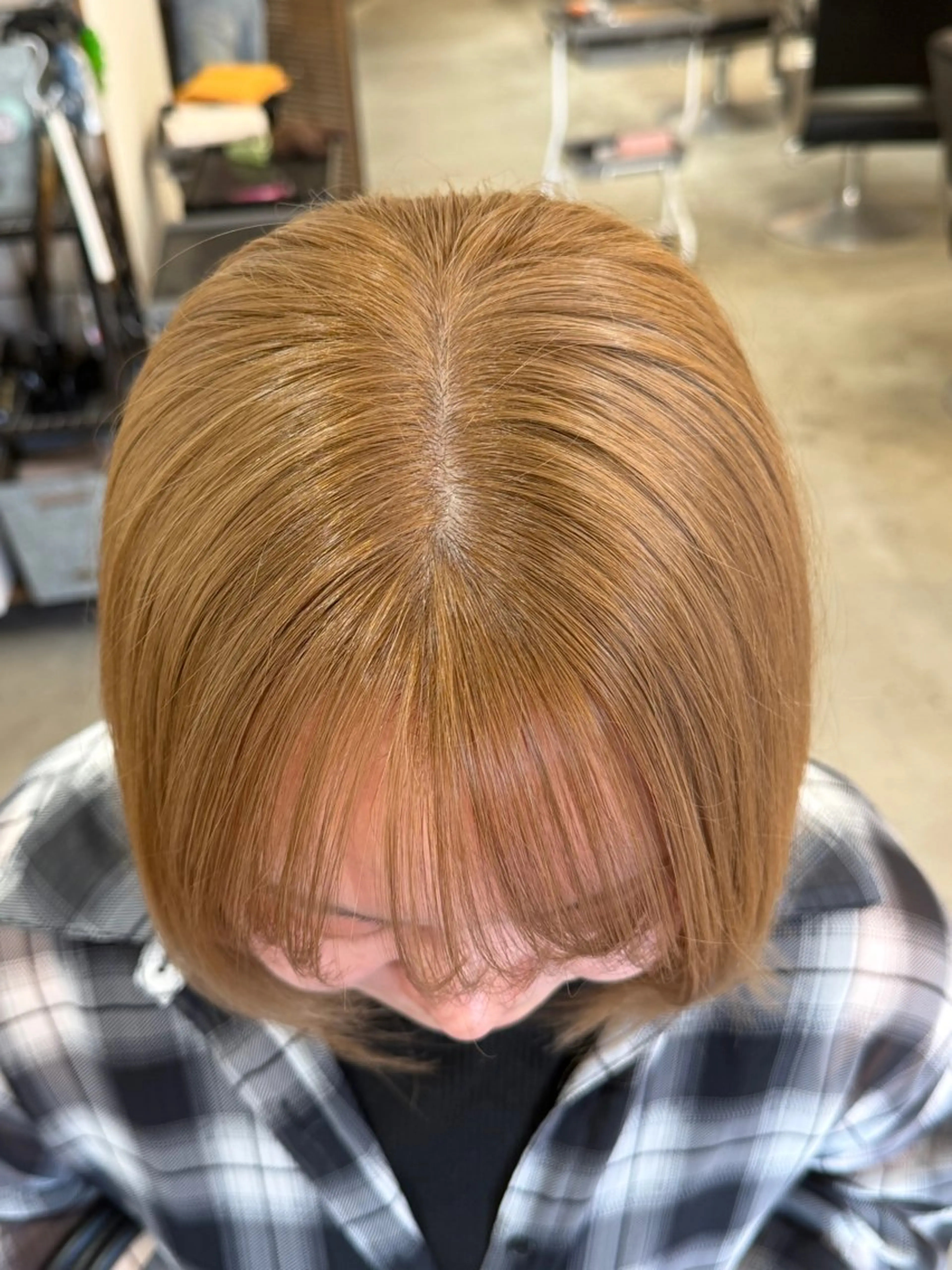 カラー ヘアカラー LUCK モミジのヘアスタイル