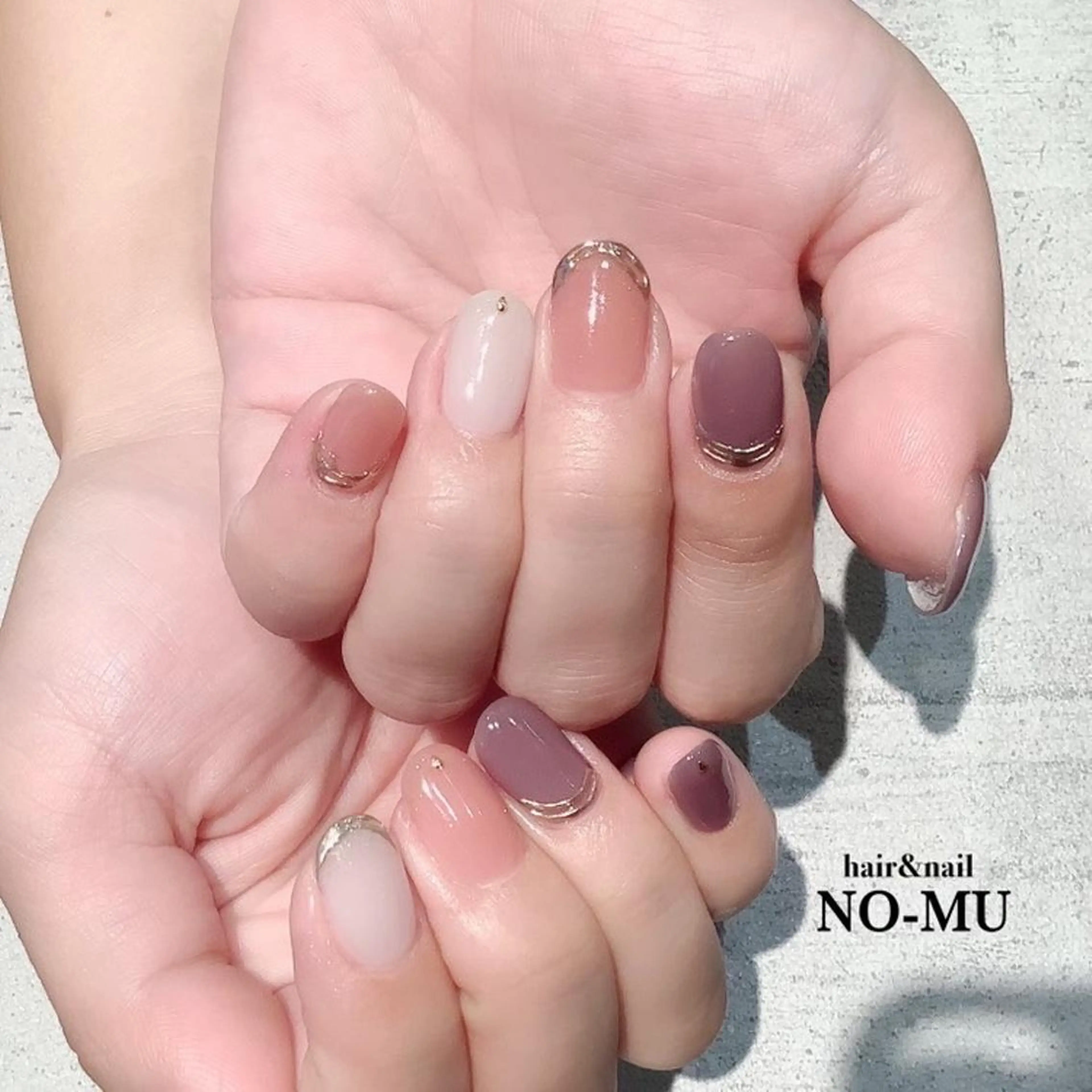 ネイル ハンドネイル hair＆nail NO-MUのネイルデザイン