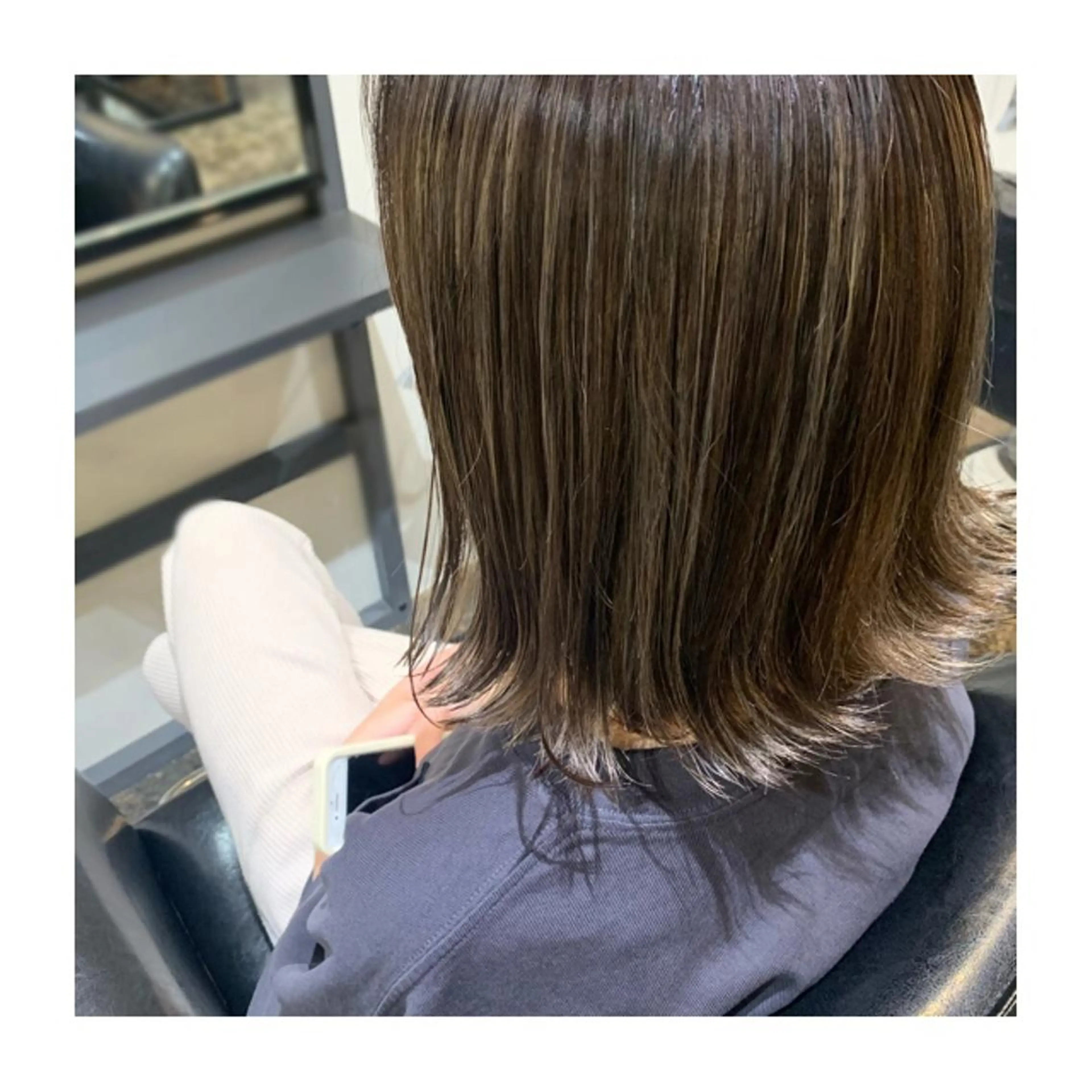 ショート カラー UMEDA FIGAROのヘアスタイル