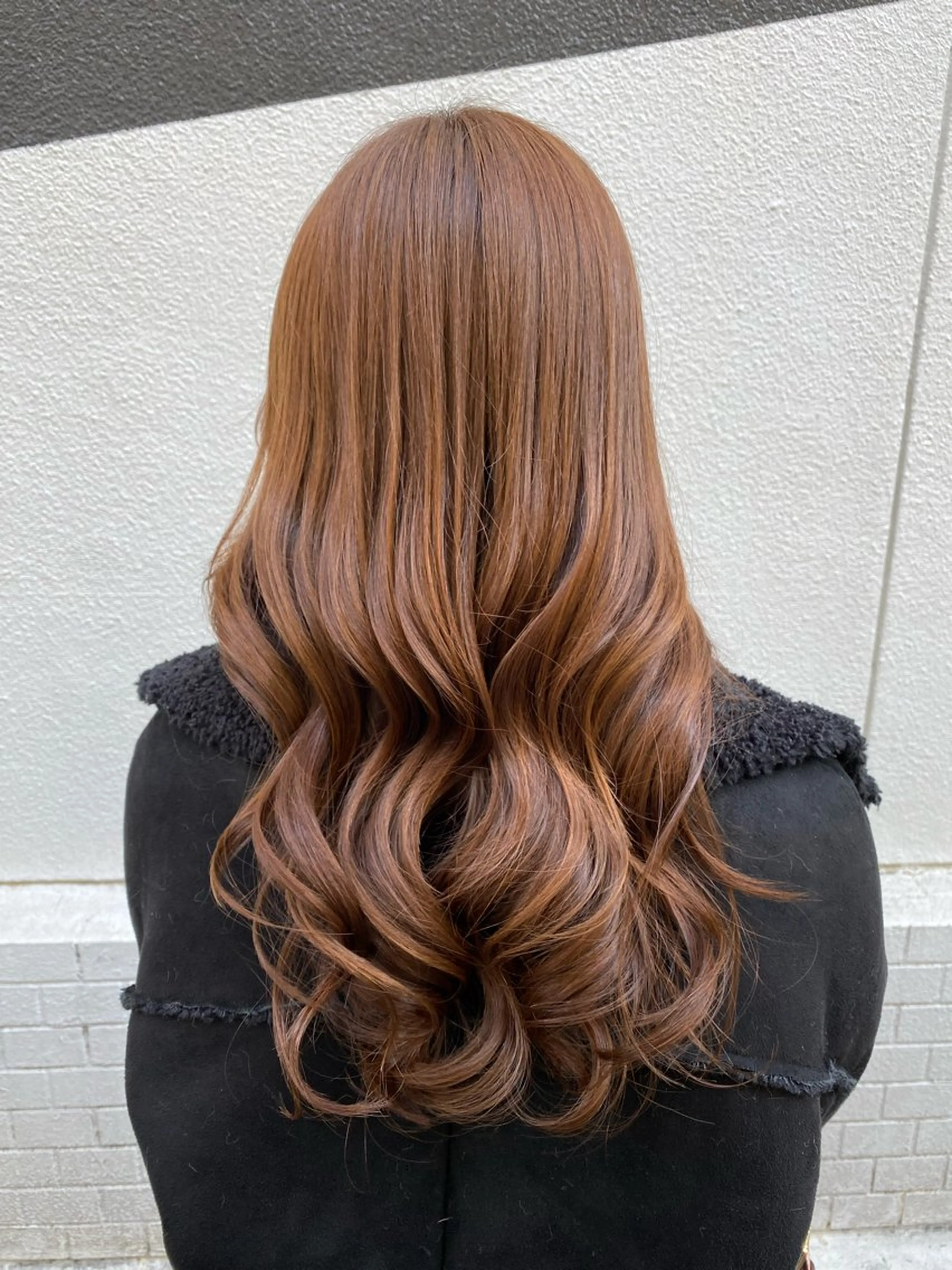 ロング カラー ベージュカラー GLOSS♡ ヤマガミコウジのヘアスタイル