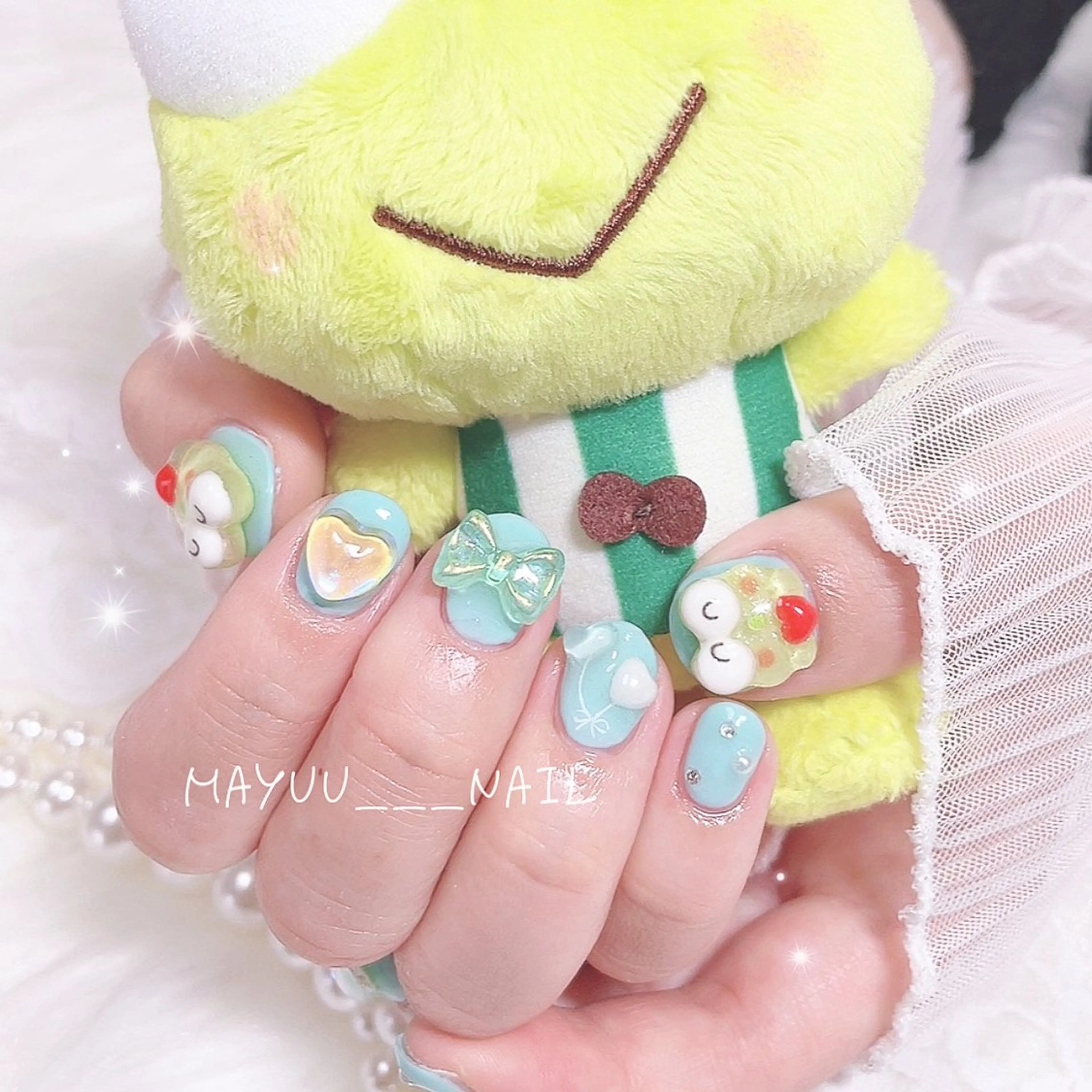 ネイル 🎀 Mayu 🎀痛ネイルのネイルデザイン