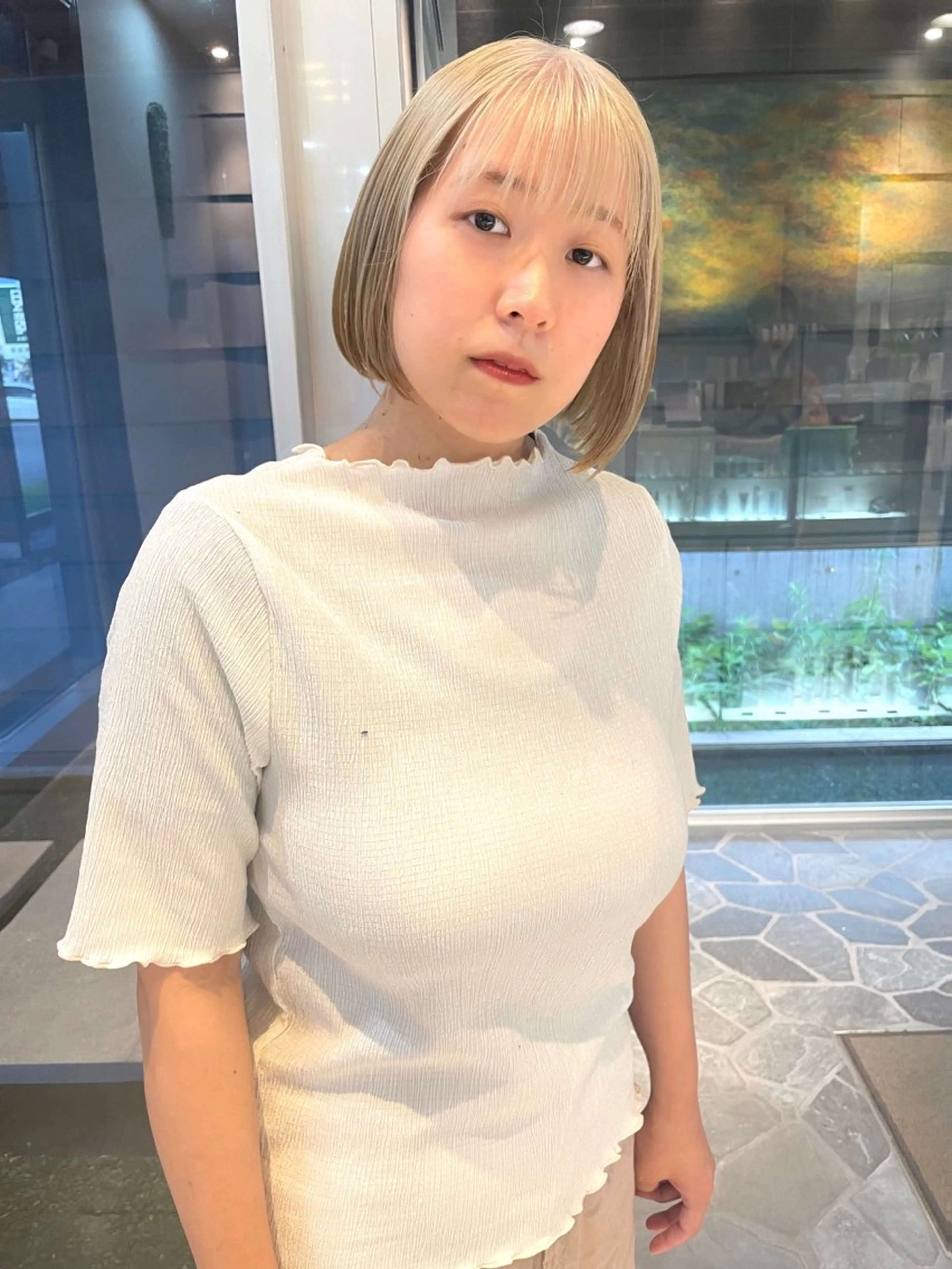 ショート カラー 🌈高田大夢似合わせ 透明感カラー🌈のヘアスタイル