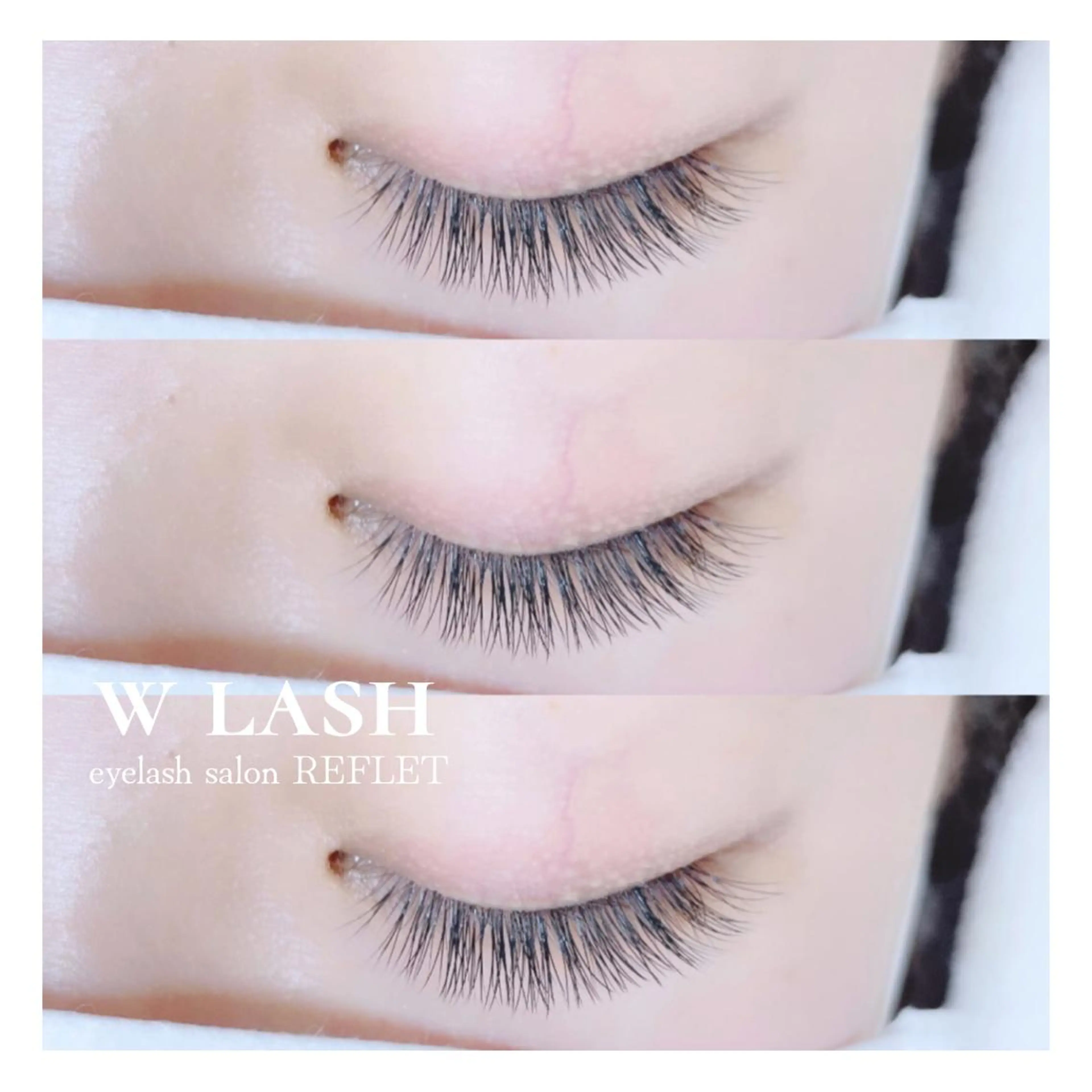 𝑾 𝑭𝒍𝒂𝒕 𝒍𝒂𝒔𝒉 𝟖𝟎 ♥ 【オフ、アイシャンプー込み】の写真