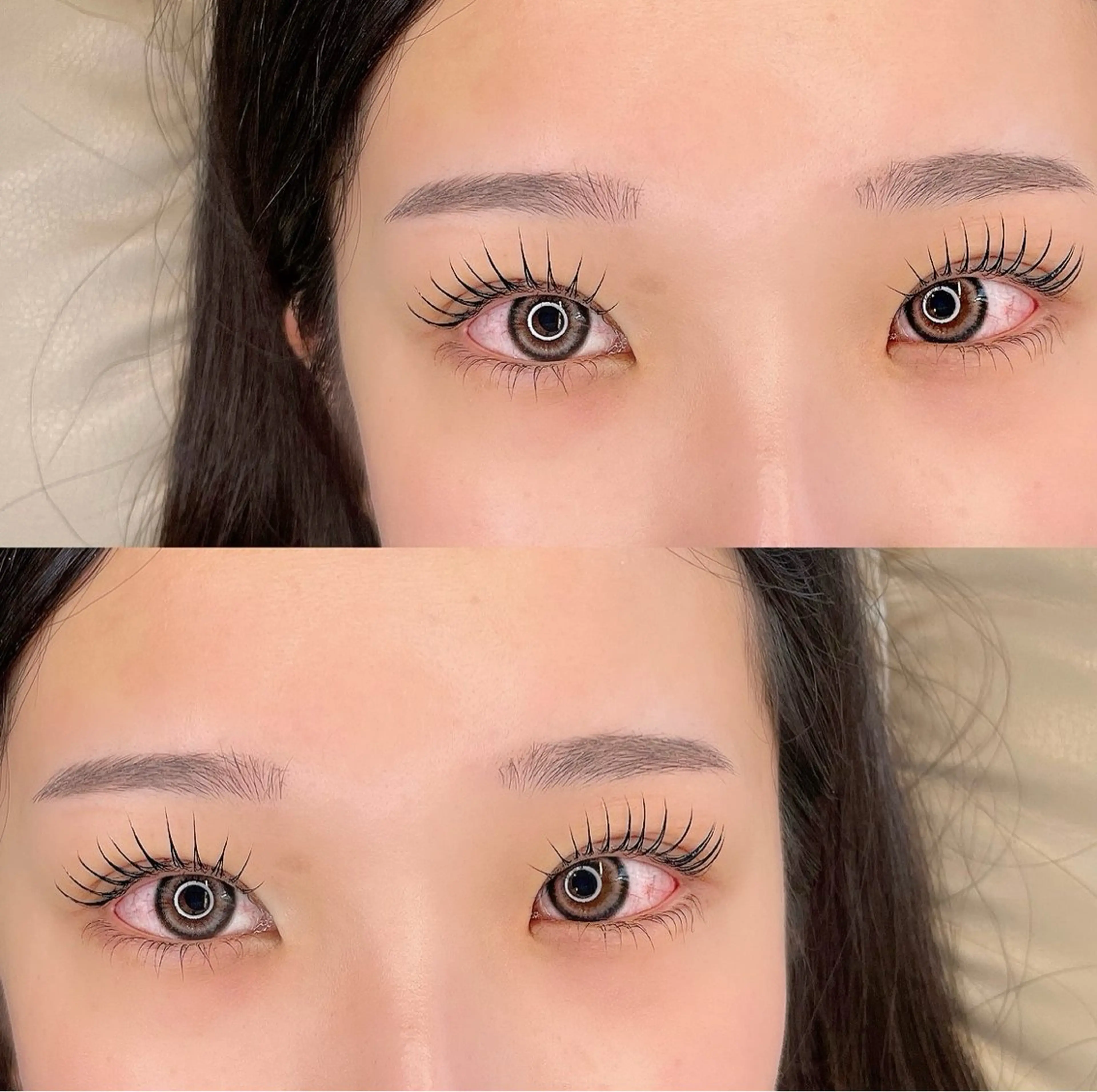 マツエク・マツパ ナチュラル 一重×まつ毛パーマ YOSHIDA SAKIのマツエク・マツパデザイン