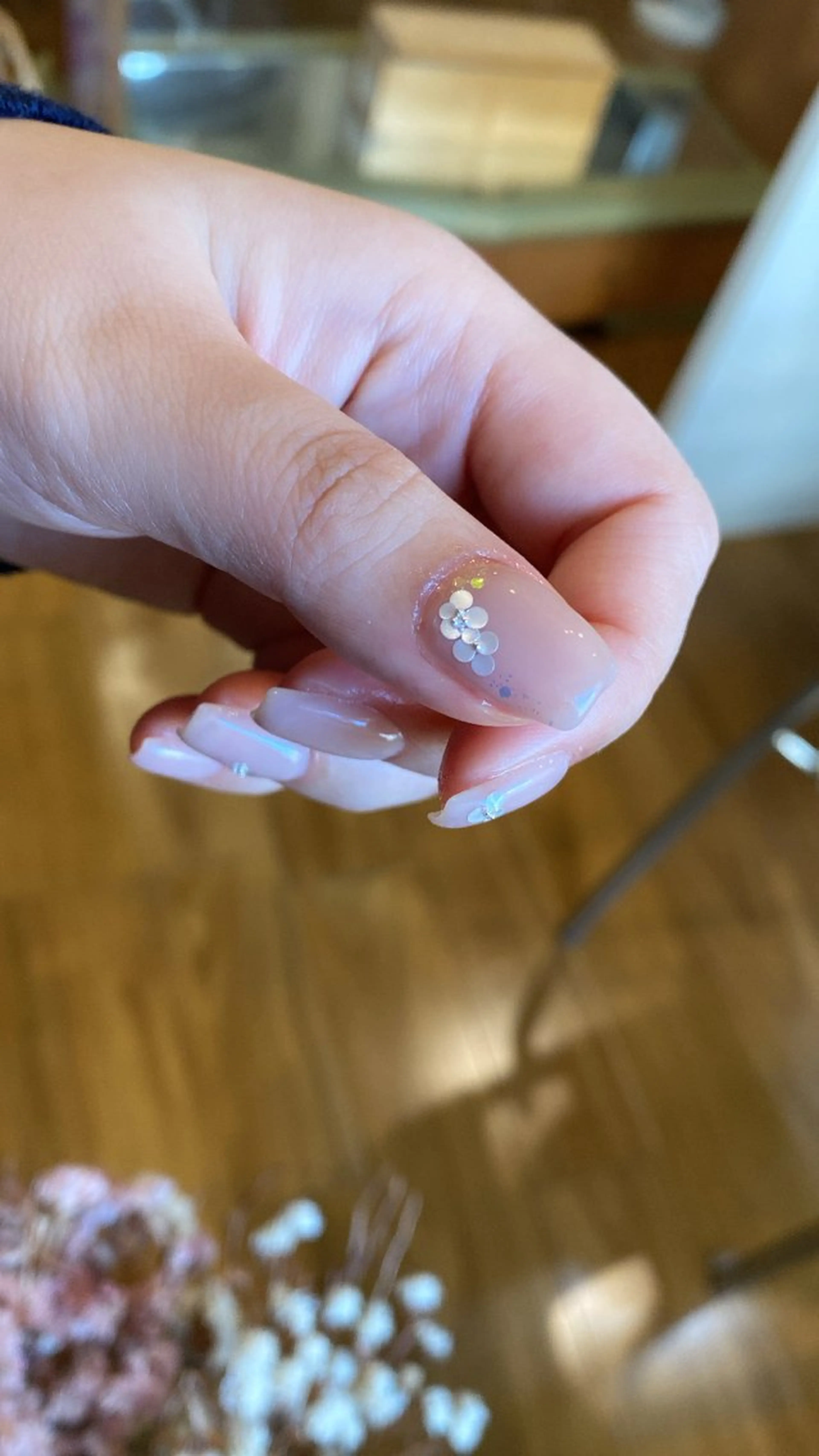 ネイル crystal ⭐︎ colorのネイルデザイン