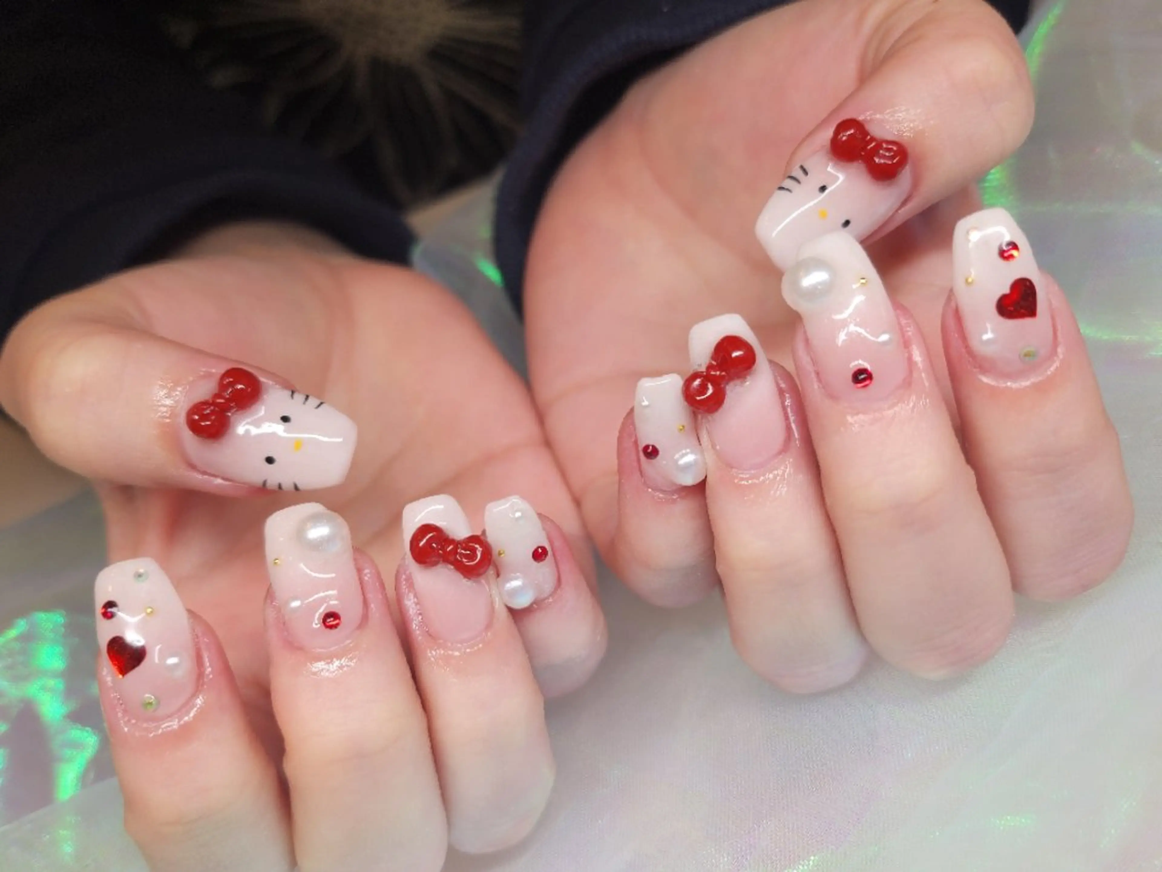 ネイル ハンドネイル 💜bora .のネイルデザイン