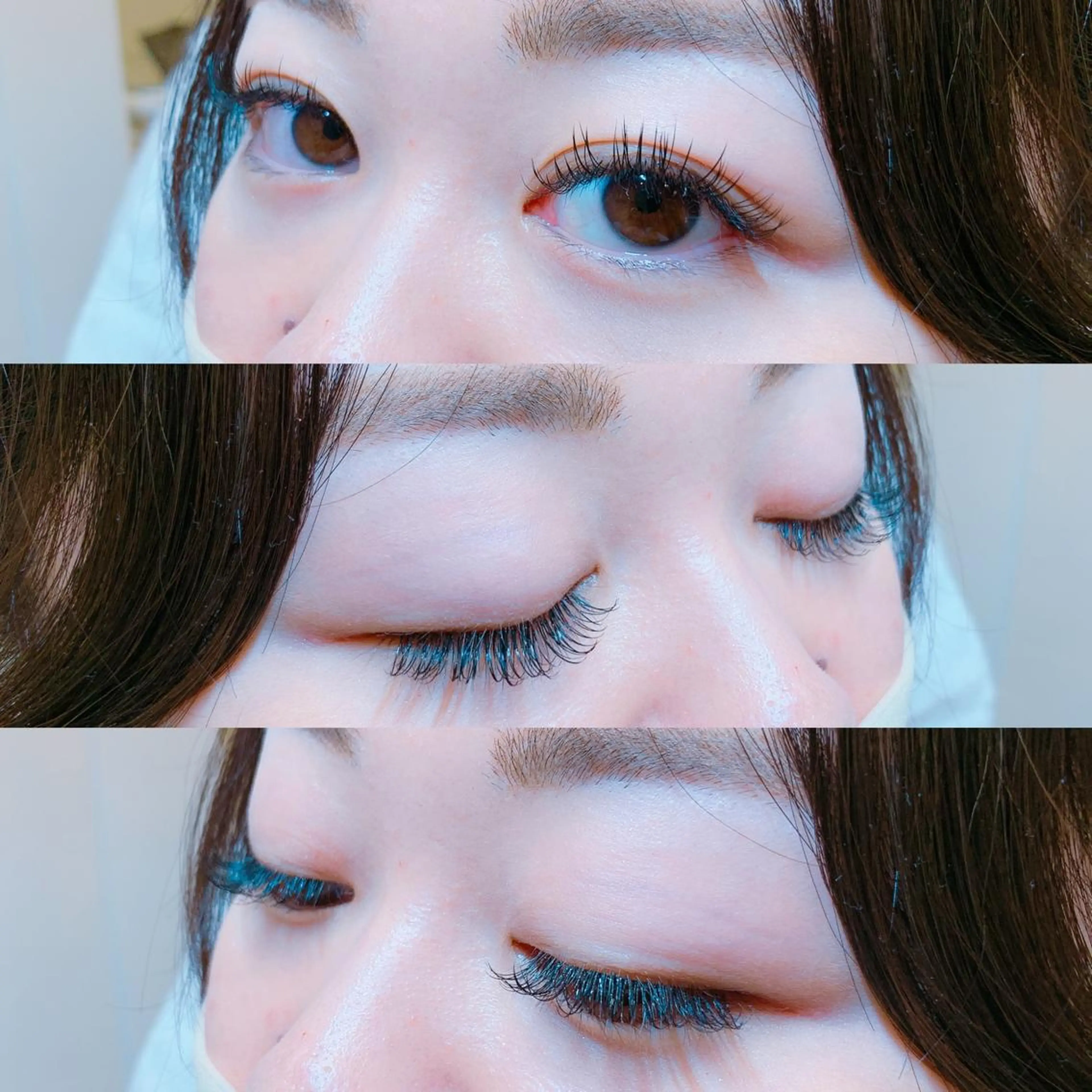 マツエク・マツパ フラットラッシュ Belle rinaのマツエク・マツパデザイン