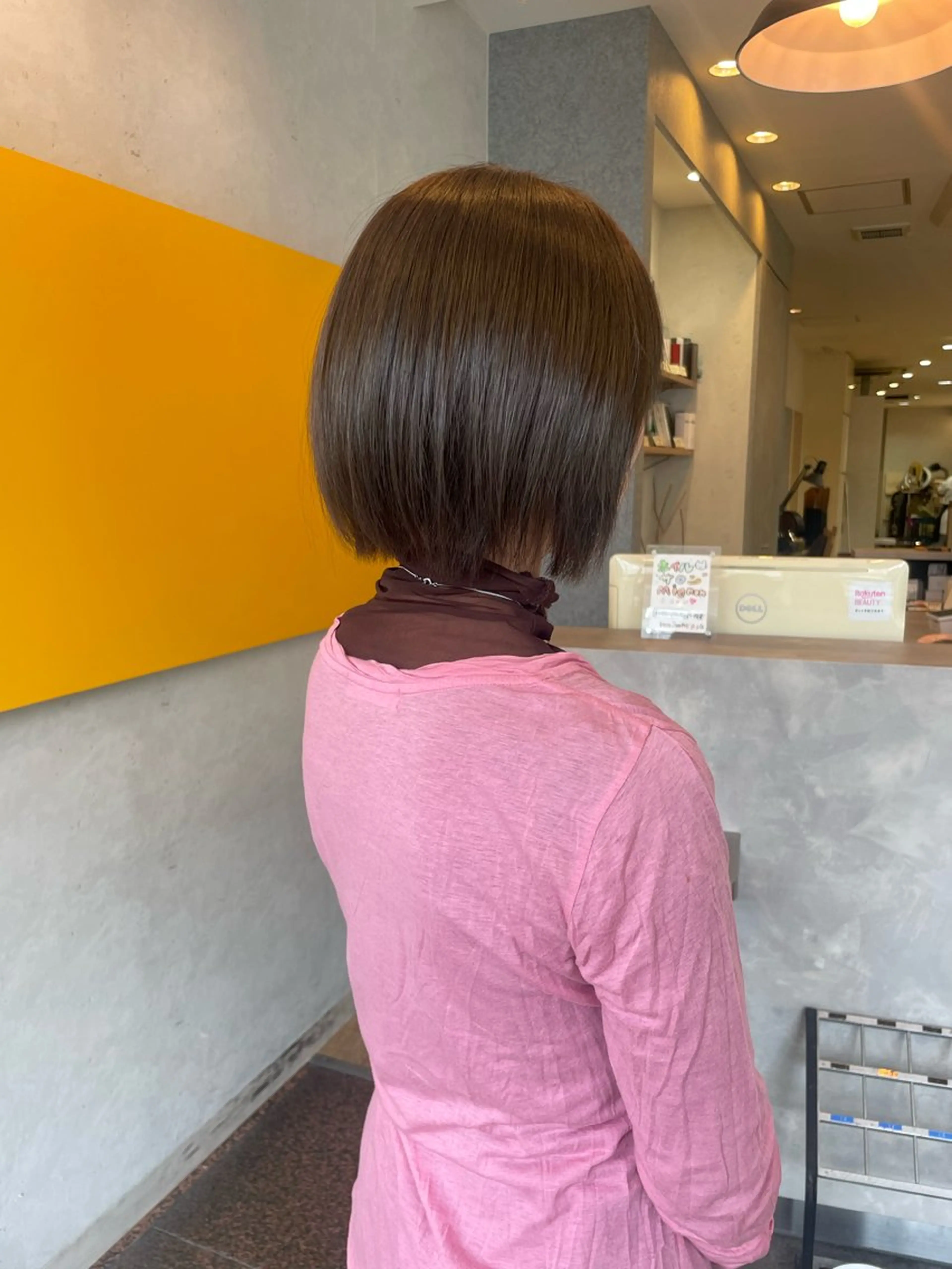 ショート カラー ベージュカラー オリーブベージュ 髪質改善/Bloss om🌷高橋沙衣のヘアスタイル