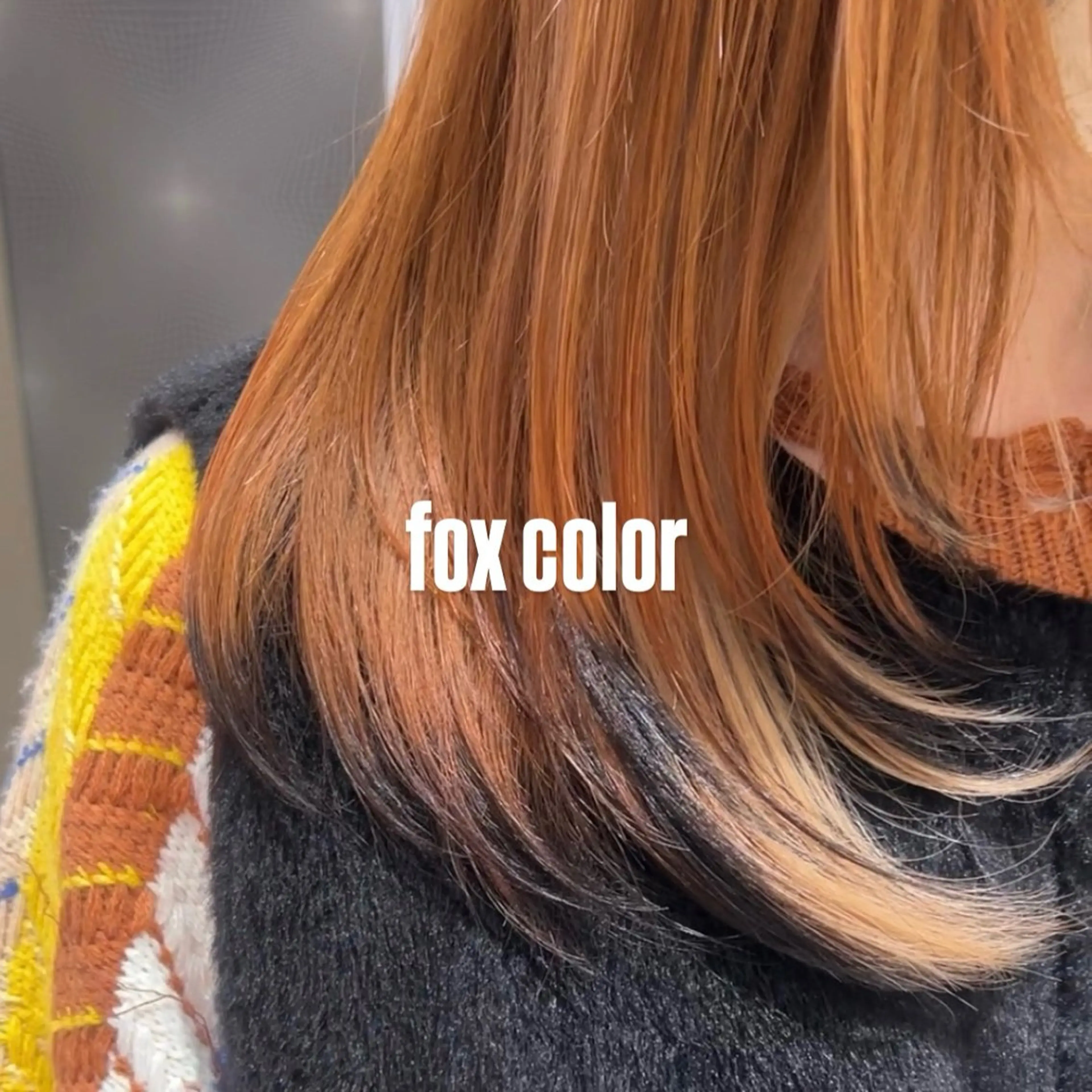 セミロング カラー ヘアカラー トリートメント YUIKA☆髪質改善 小顔ｶｯﾄ艶ｶﾗｰのヘアスタイル