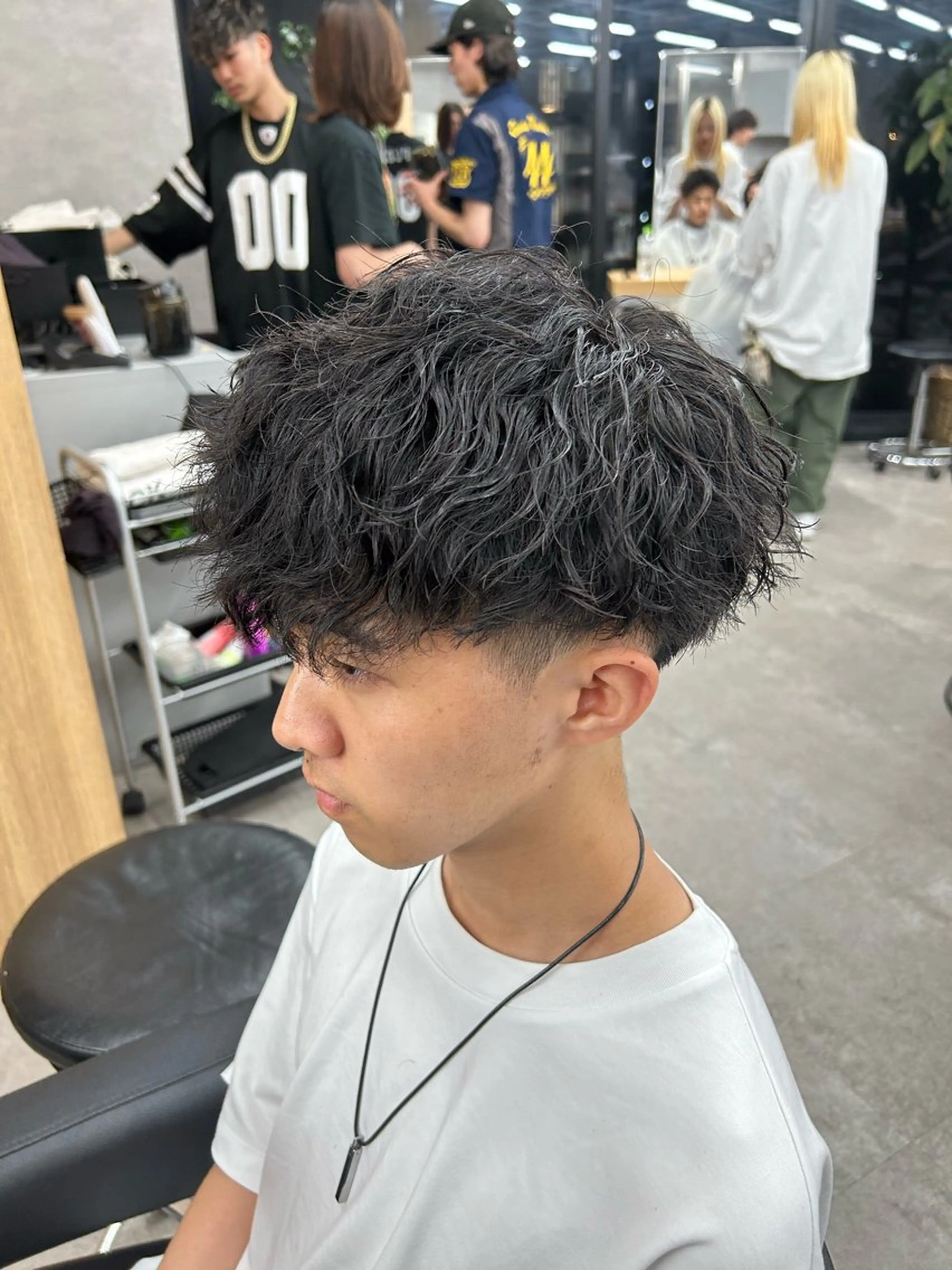 ショート パーマ メンズ 🐺森 雄飛/メンズ 韓国ヘアのヘアスタイル