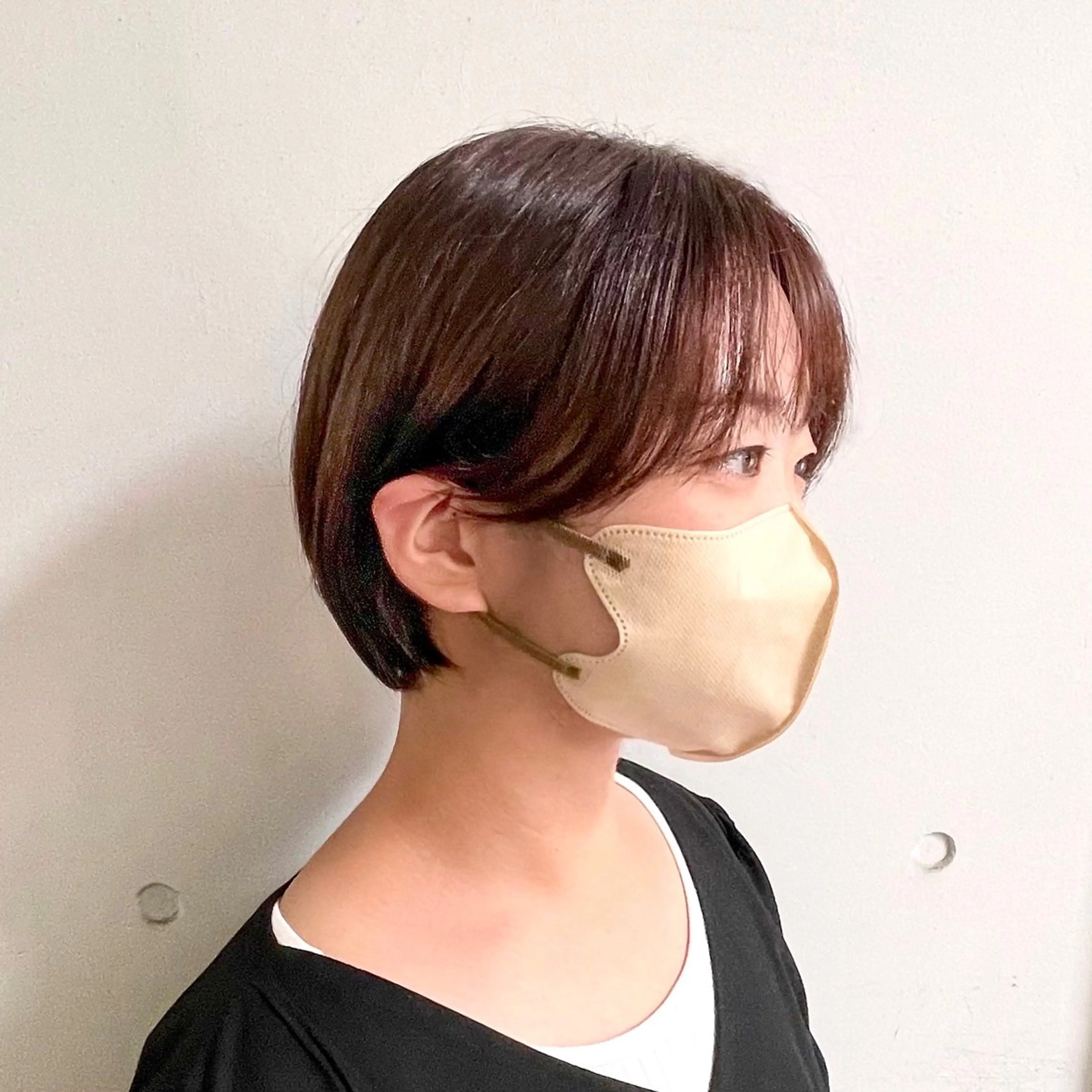 ショート カラー カット ヘアカラー トリートメント ショート/ボブ/ 透明感カラー/ほのかのヘアスタイル