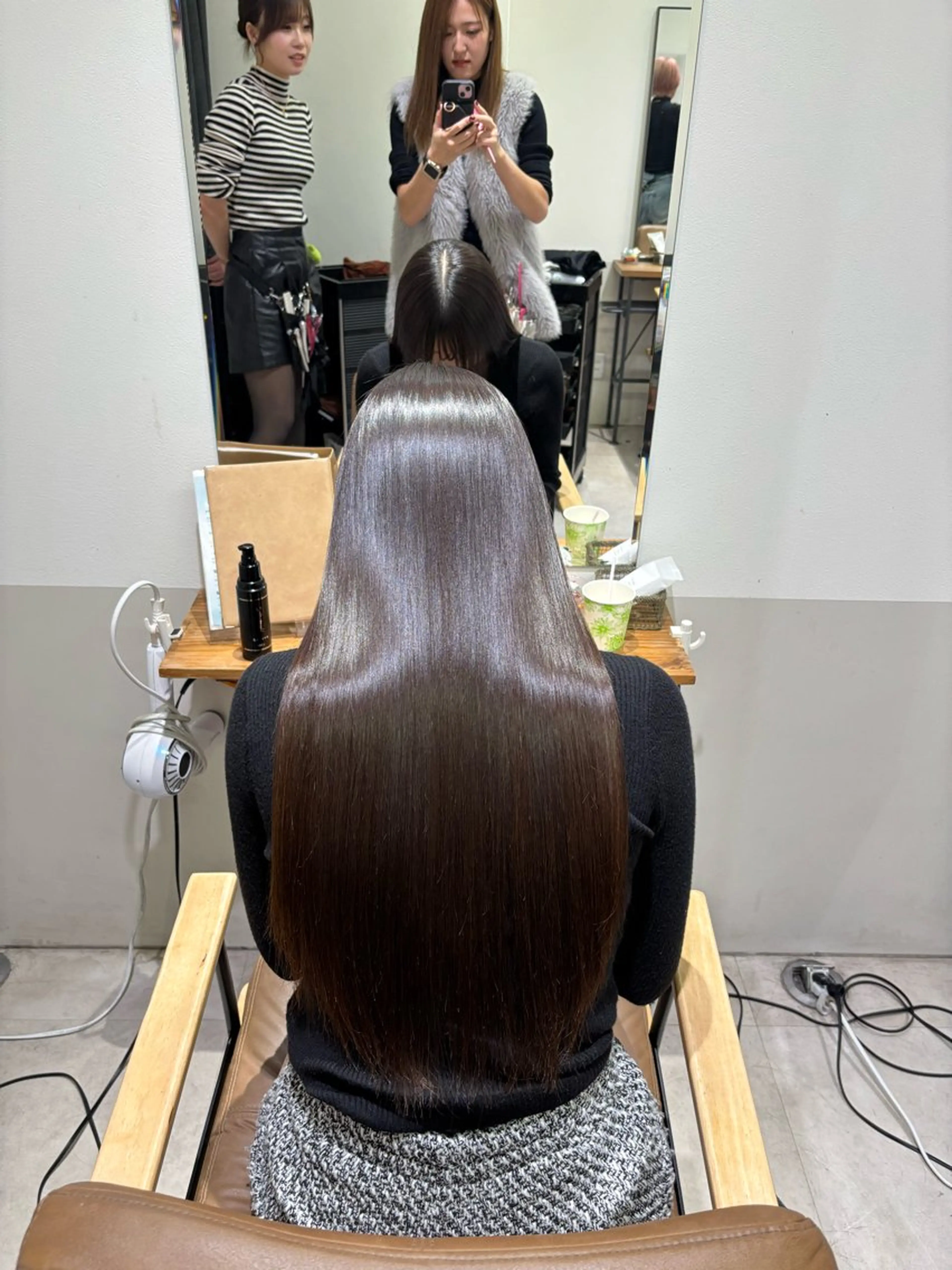 ロング 縮毛矯正 かのん /ボブ特化/大阪梅田のヘアスタイル
