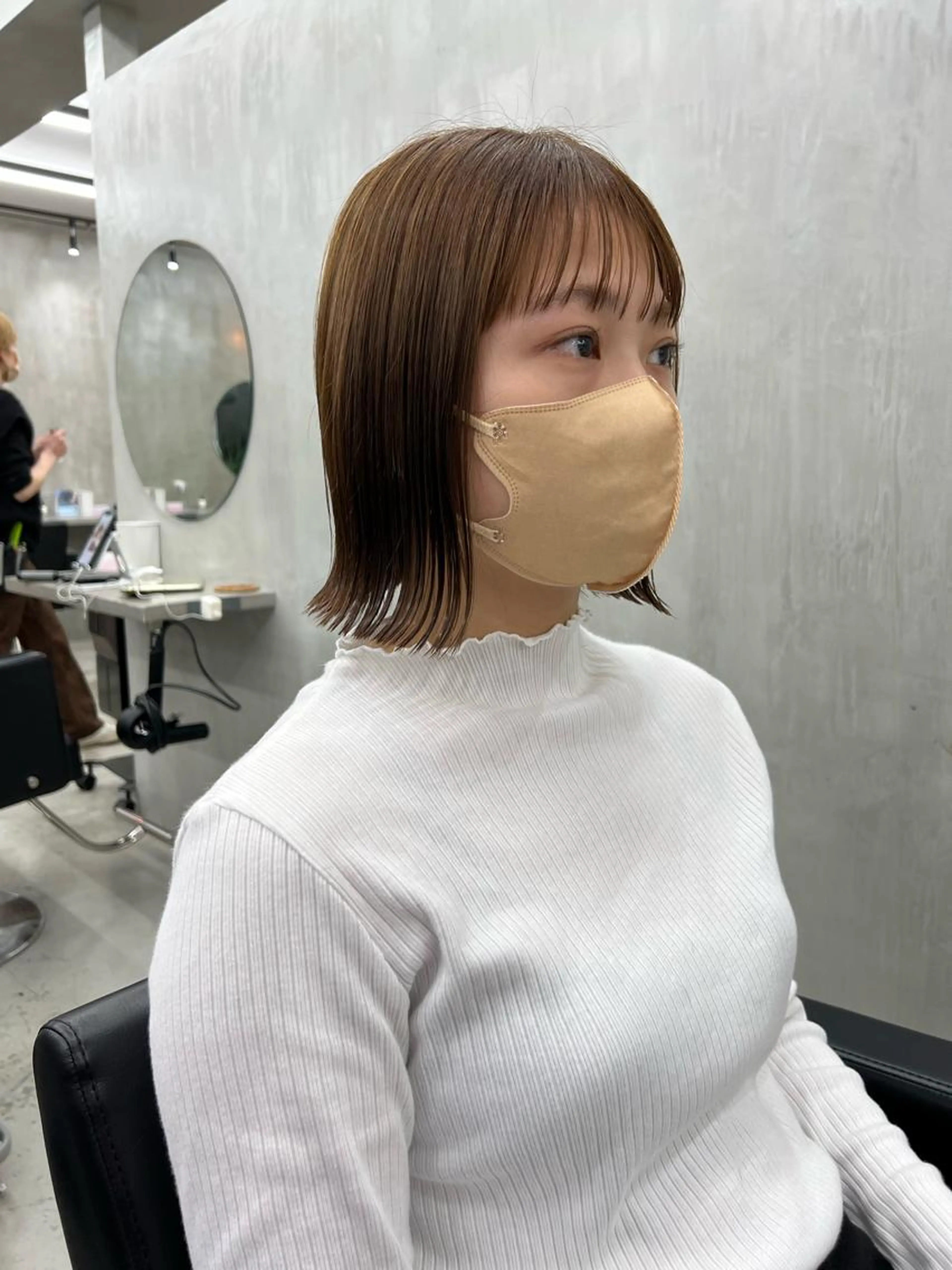 似合わせカット+インナーカラーorポイントカラーの写真