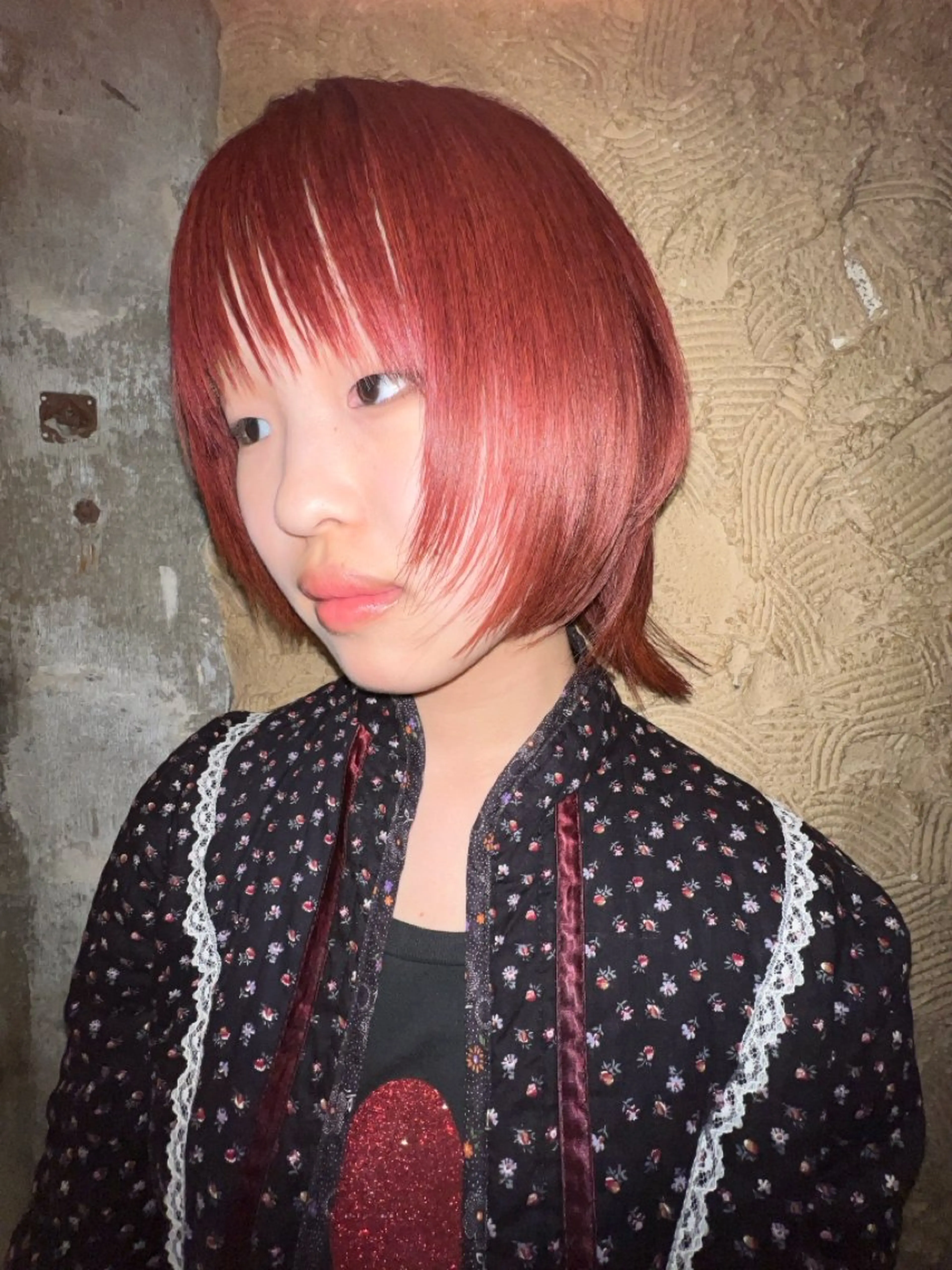 ミディアム カラー カット ヘアカラー 圧倒的デザイン力 店長🎨RENAのヘアスタイル