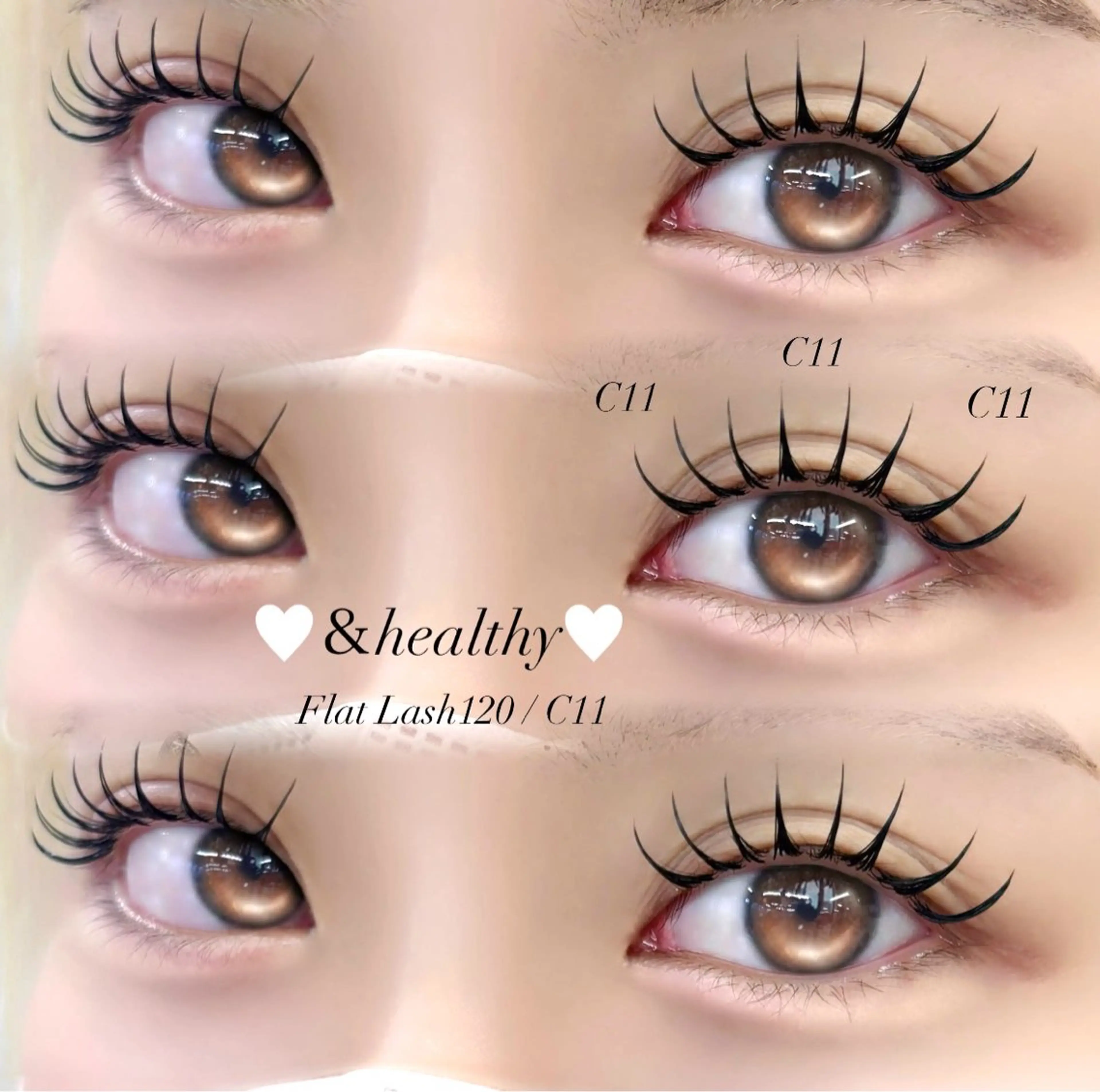 マツエク・マツパ マツパ OLIVIA GINZA 遠藤のマツエク・マツパデザイン