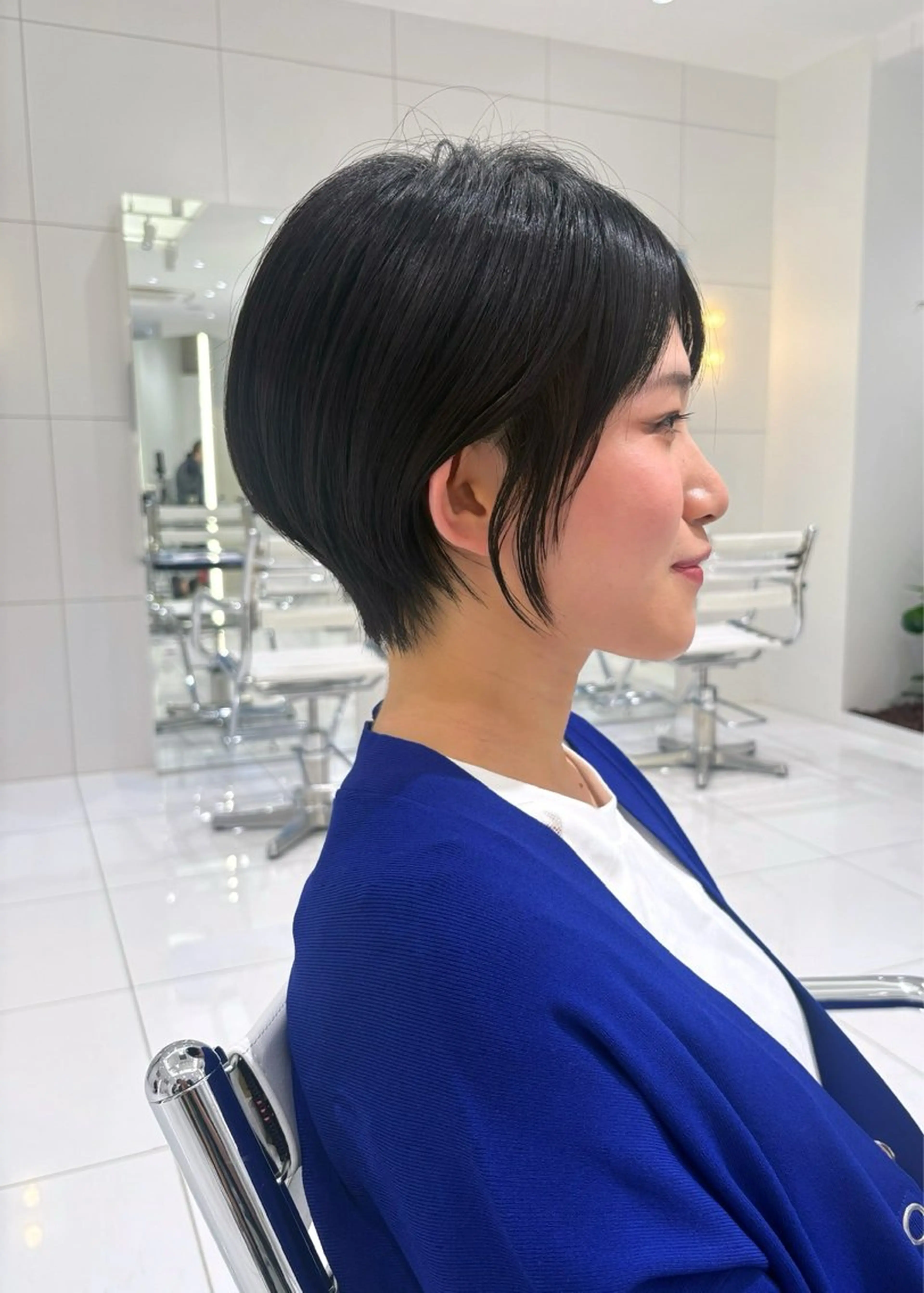 ショート 竹谷 奈津実のヘアスタイル