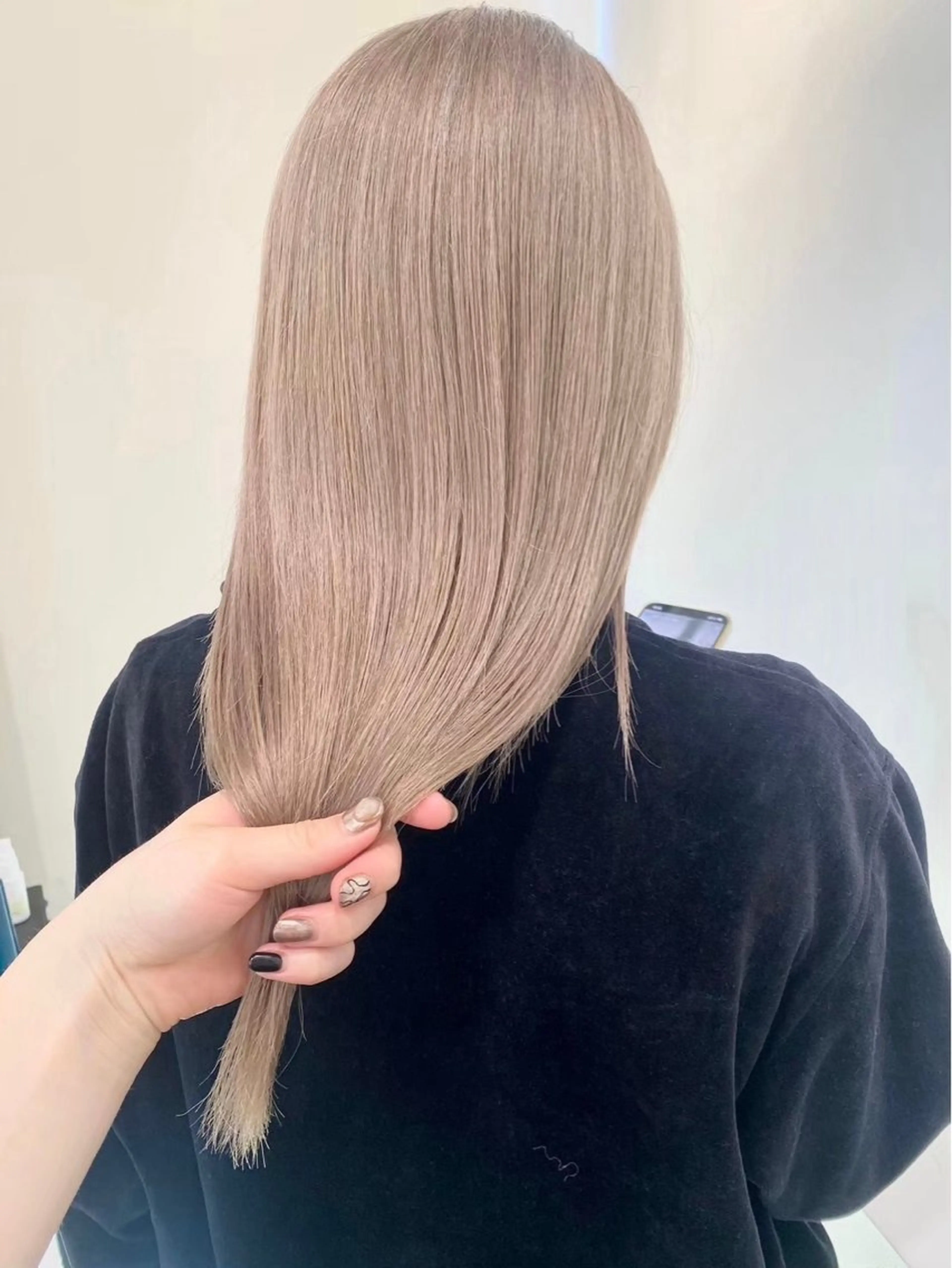 ロング カット ヘアカラー 💘ハイトーン💘 ayameのヘアスタイル