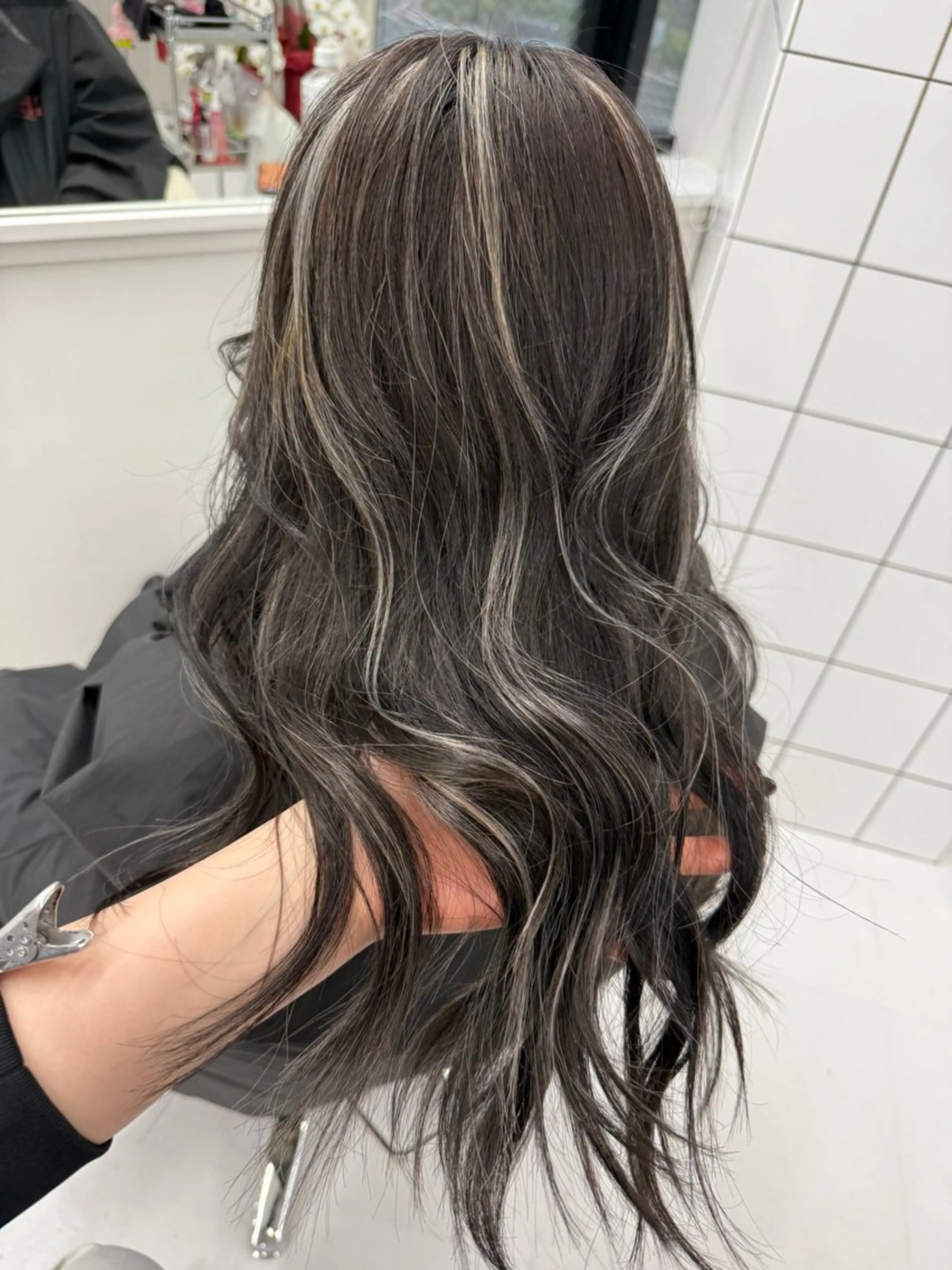 ロング ヘアカラー トリートメント 《店長》欧米風/ﾃﾞ ｻﾞｲﾝNO.1/雅のヘアスタイル