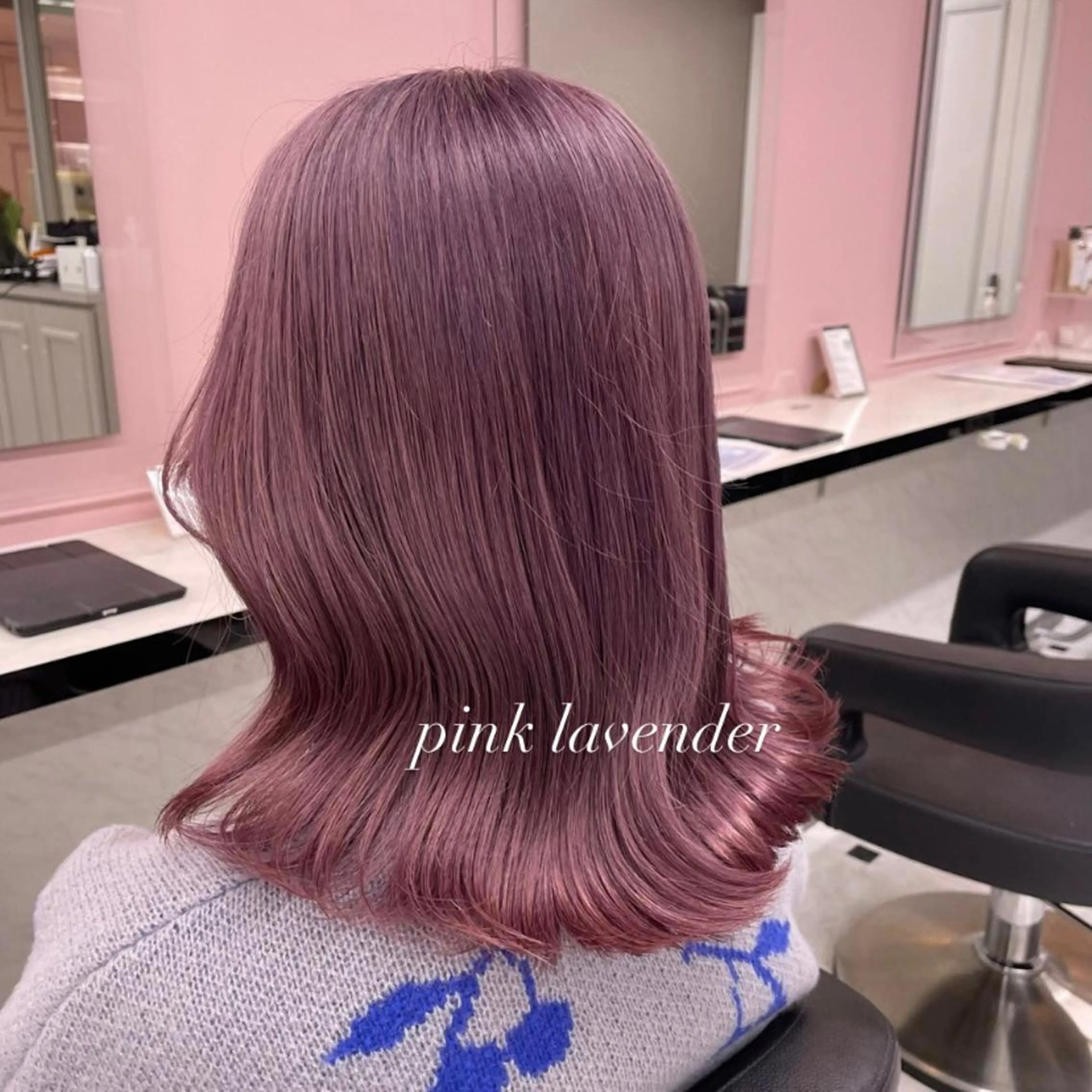 セミロング ヘアカラー トリートメント JE SUIS  HEUREUSE  Etude所属・🤍韓国風hair Marina🤍のヘアスタイル