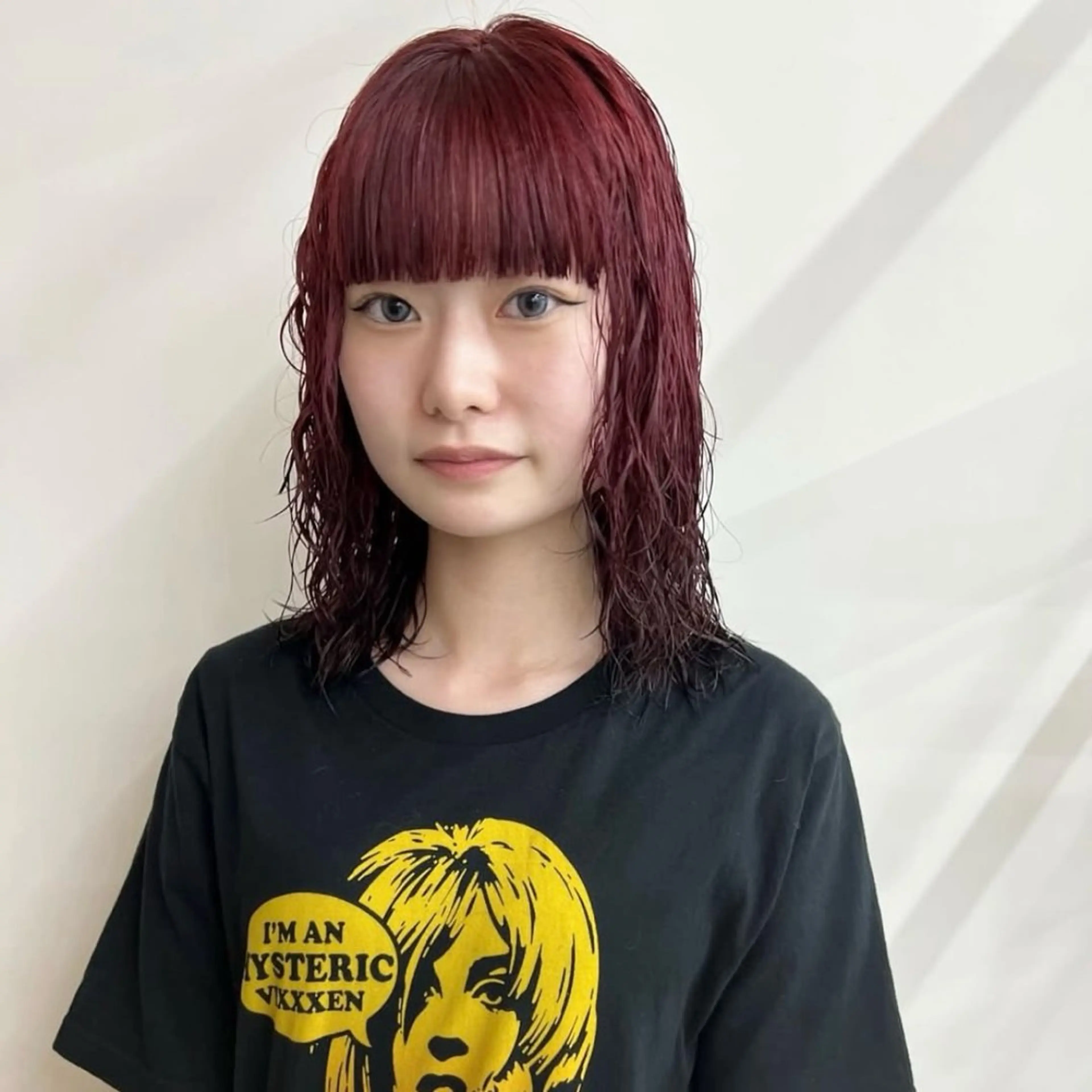 ミディアム カラー arisa/暖色 /伏見/レイヤーのヘアスタイル