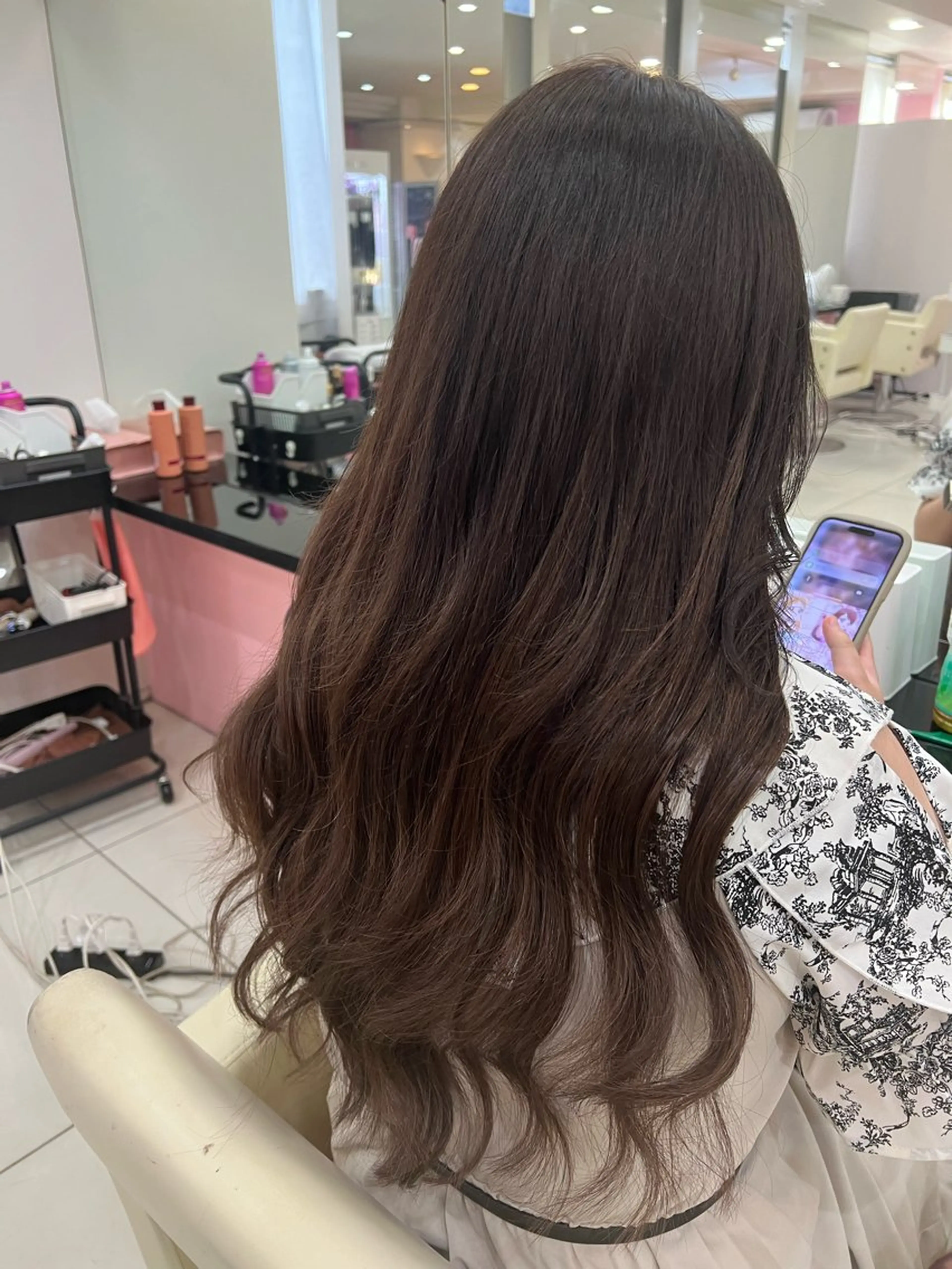 ロング season エクステ/ヘアカラーのヘアスタイル