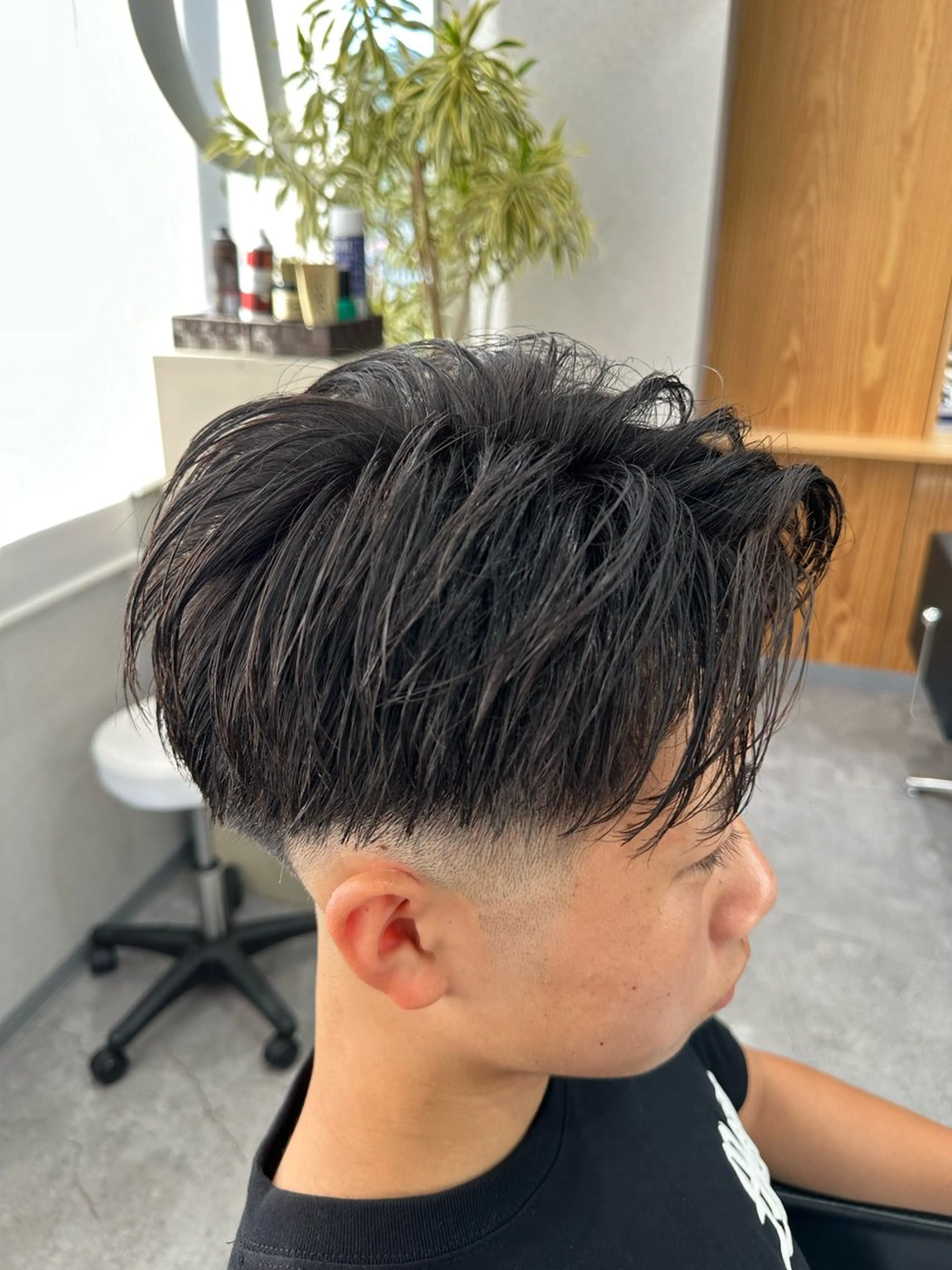 ショート ヘアアレンジ メンズ フェードカット カット メンズNo.1美容師 Coshoのヘアスタイル