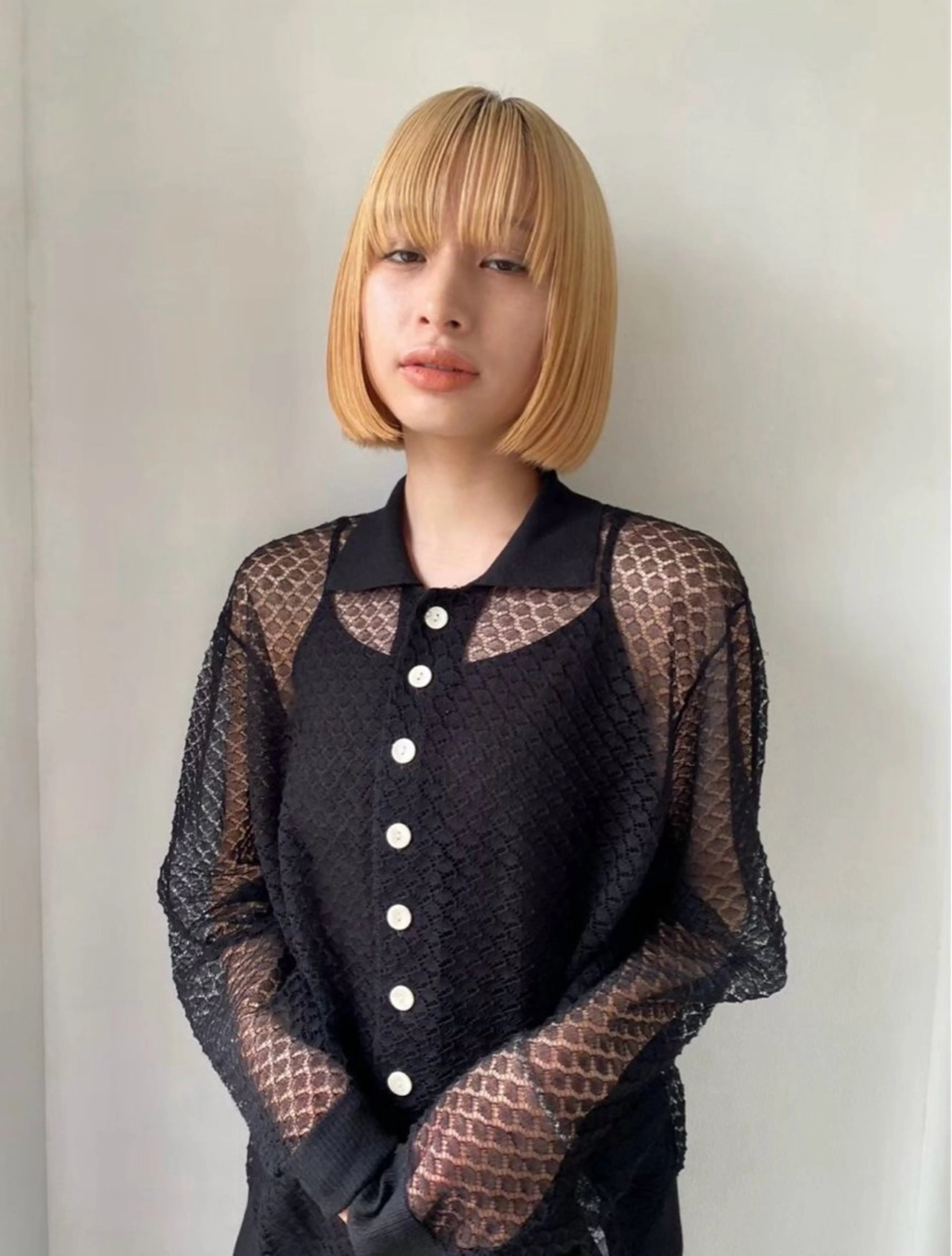 ショート ボブ rizu🤎/ ボブ /ブラウンカラーのヘアスタイル