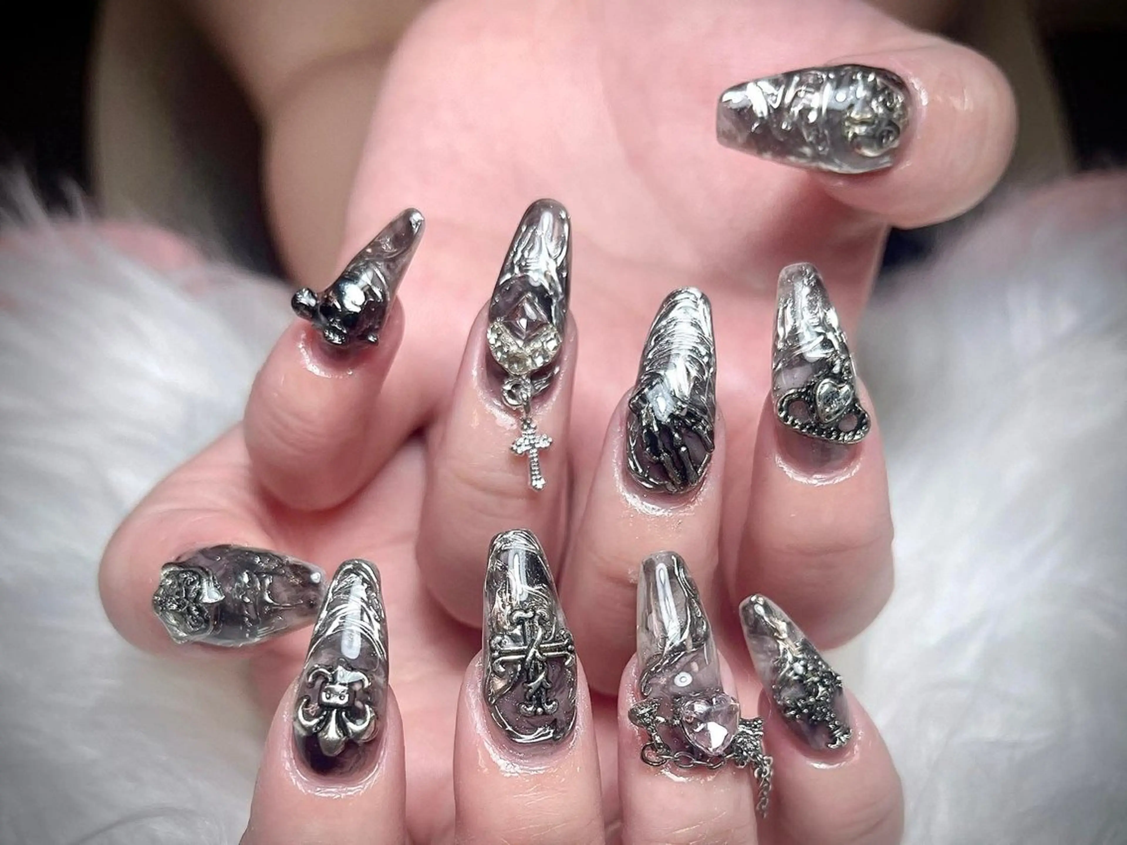 ネイル ハンドネイル hue nail1のネイルデザイン