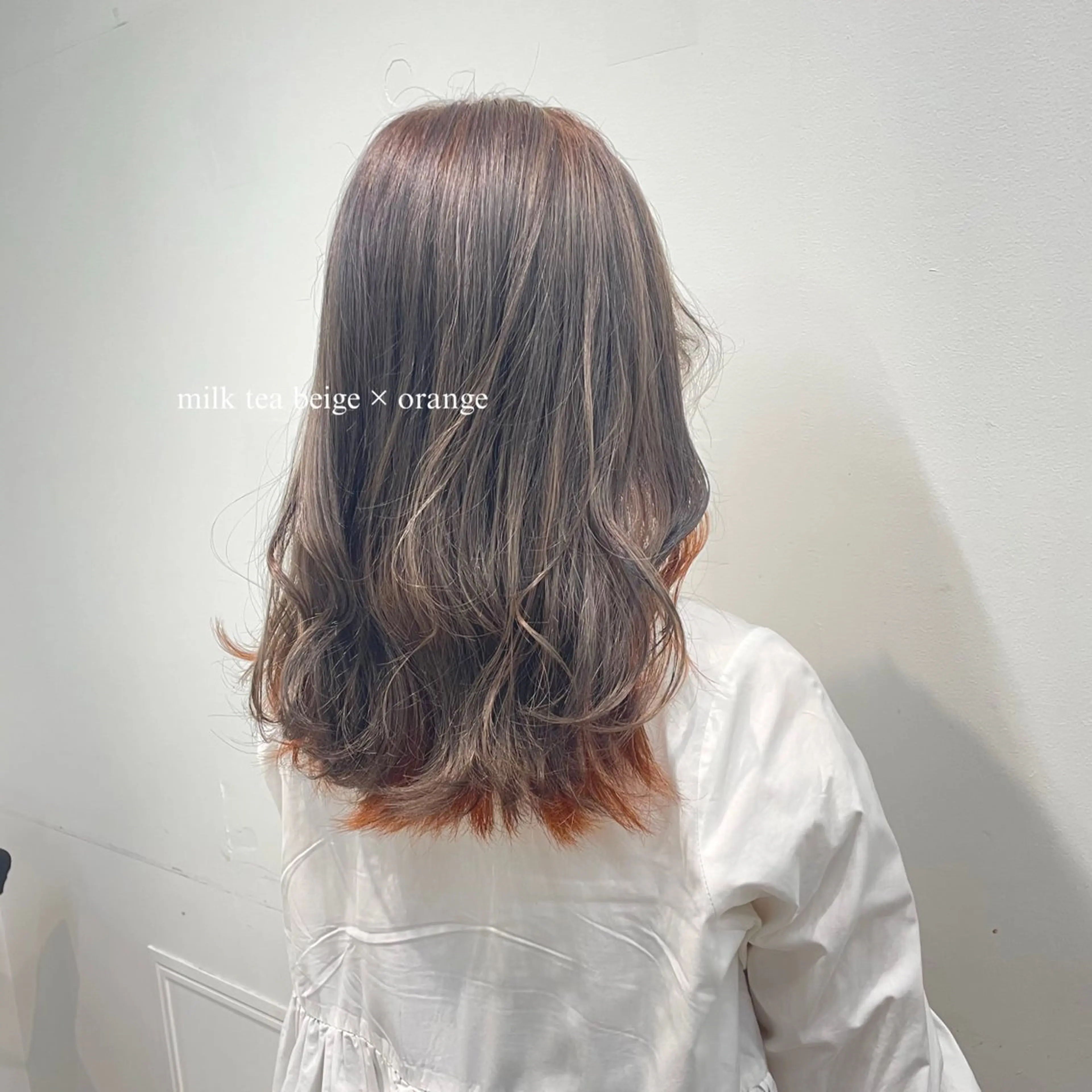 セミロング カラー ヘアカラー トリートメント カラーモデル募集中/ Sana🍒𓈒𓏸のヘアスタイル