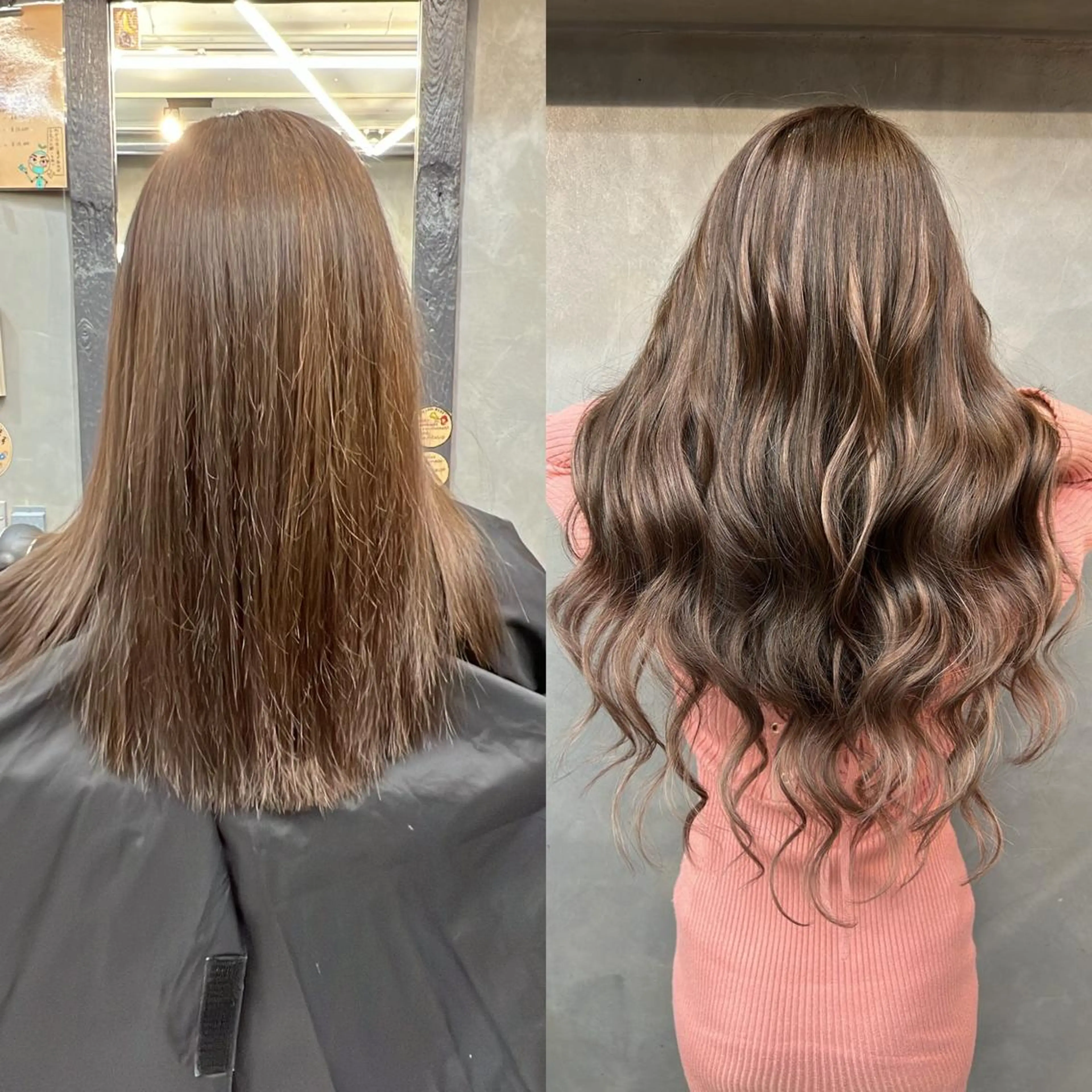 ロング シールエクステ エクステ 美魔女 美容師NAOのヘアスタイル