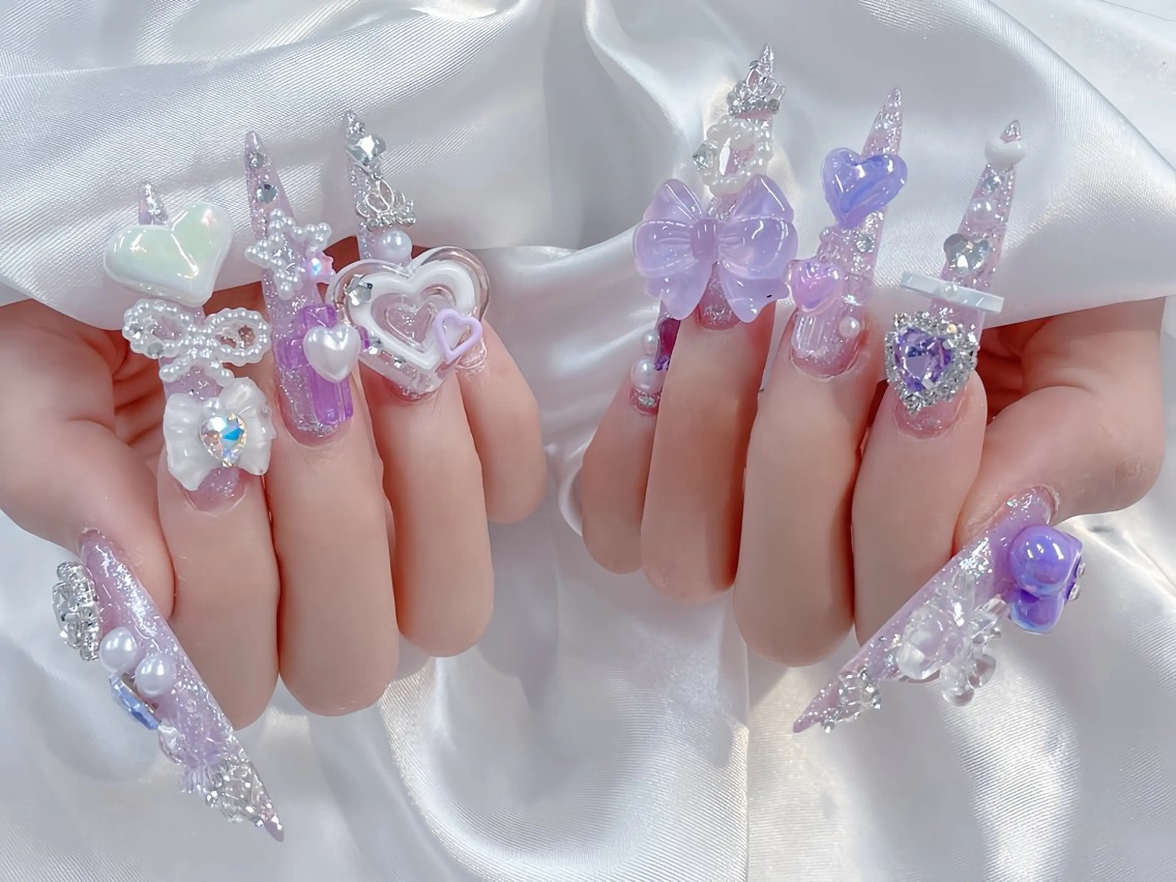 ネイル チークネイル フラッシュネイル フラワーネイル フットネイル ジェルネイル Rin Nail Shinokuboのネイルデザイン