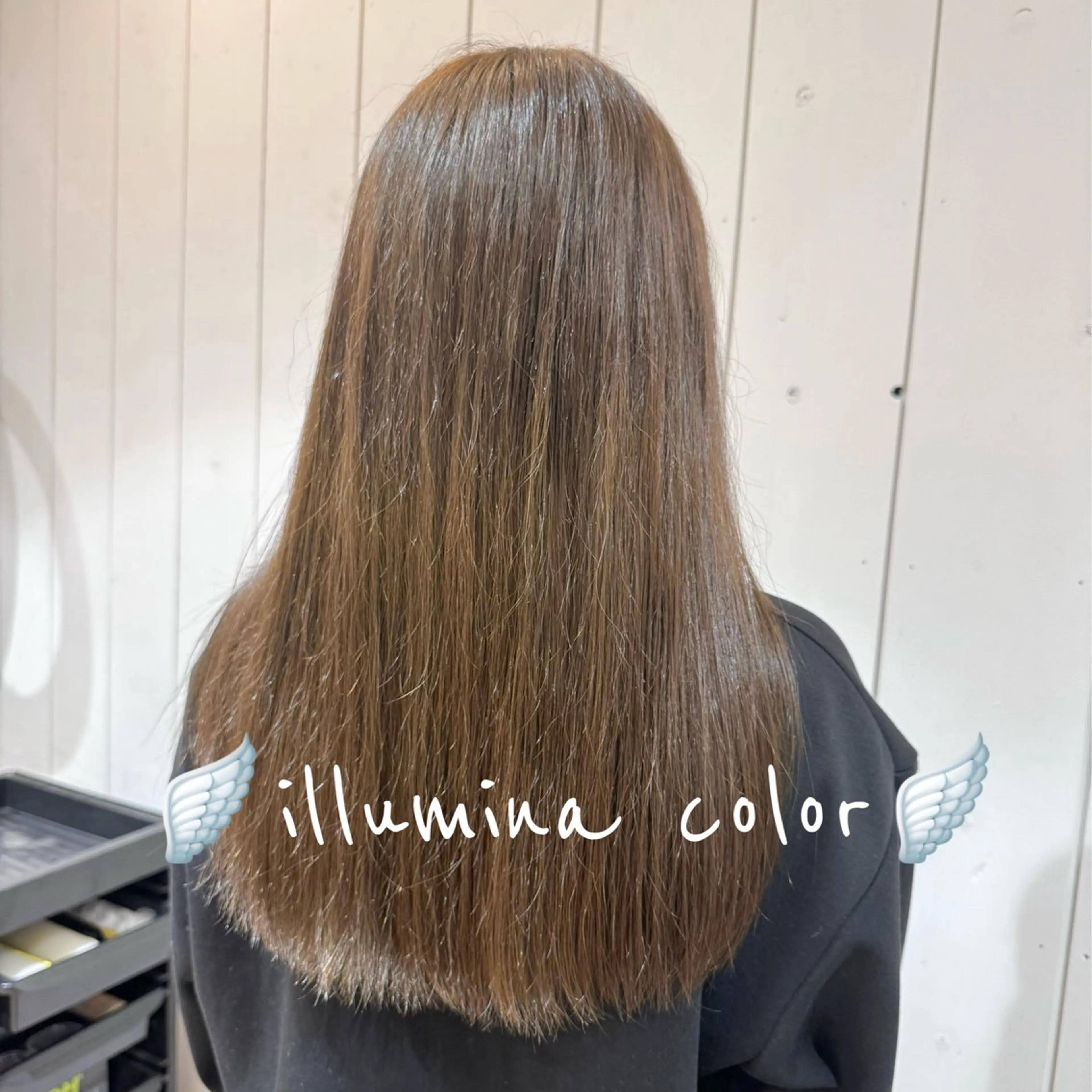 ロング ★韓国トレンドカット ★むなかたももかのヘアスタイル