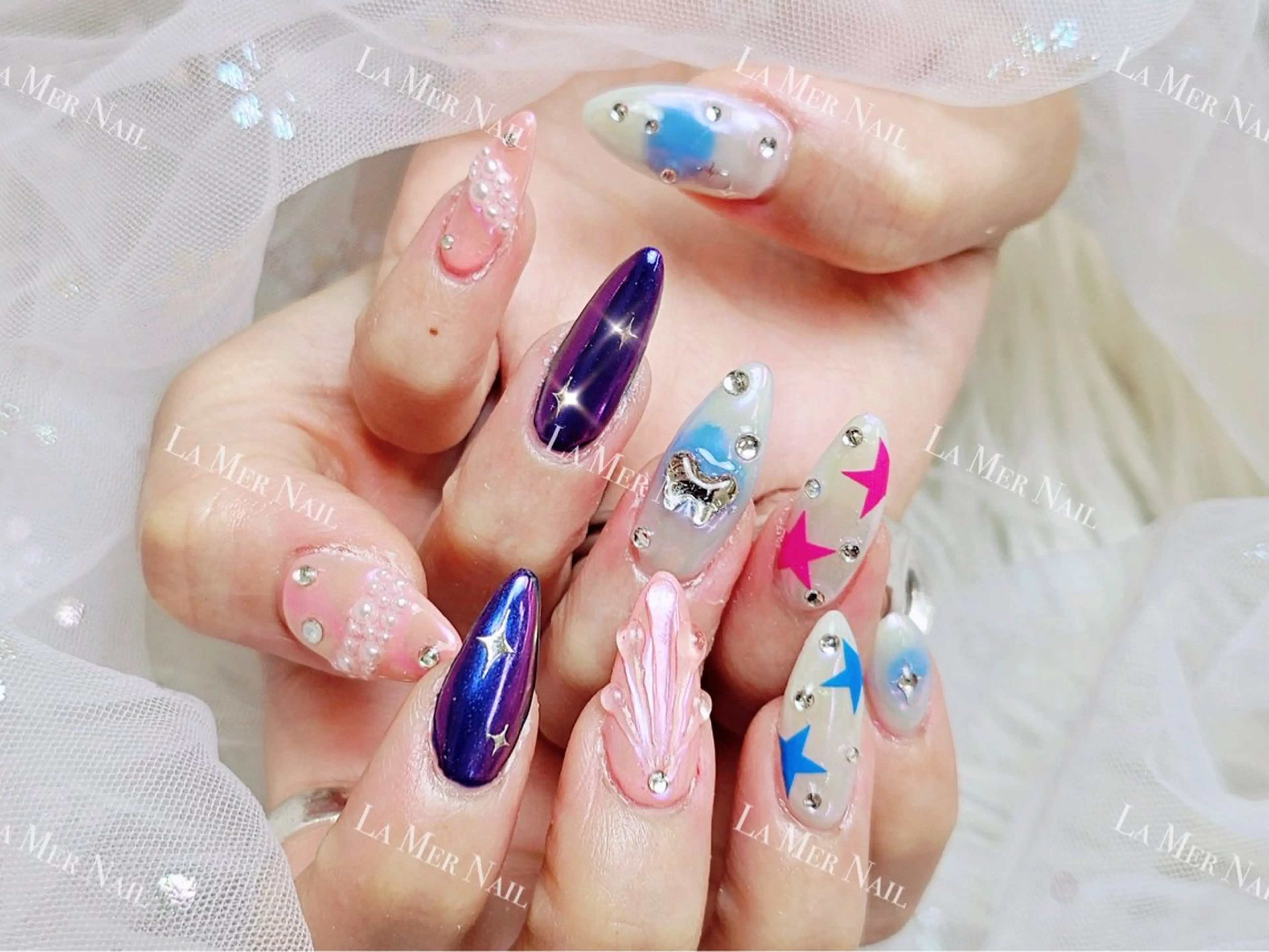 ネイル ハンドネイル ハンドケア La Merのネイルデザイン